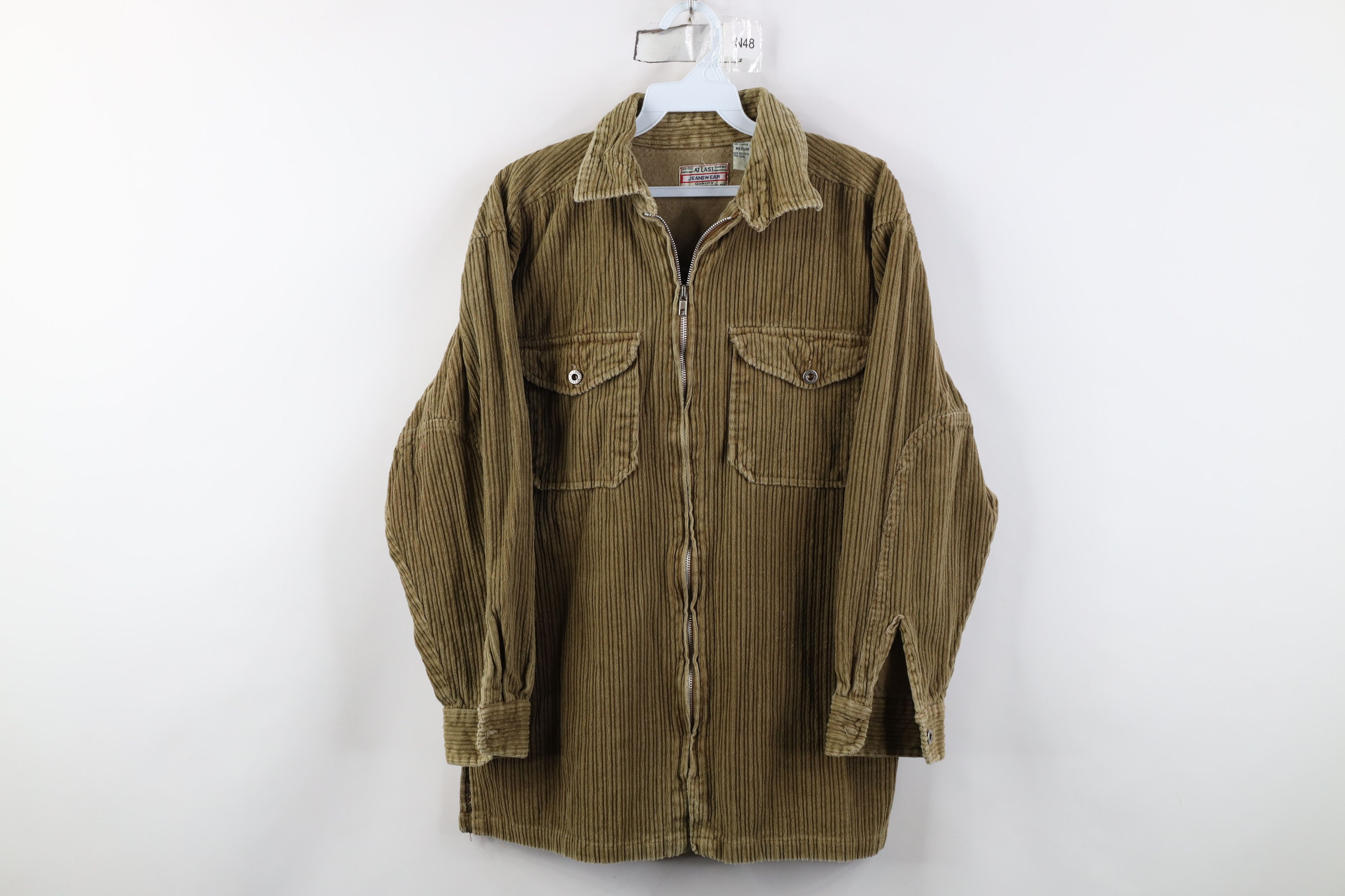 Vintage Vintage 90s Y2K Streetwear Babydoll Corduroy Shirt Jacket Size M / US 6-8 / IT 42-44 - 1 Thumbnail