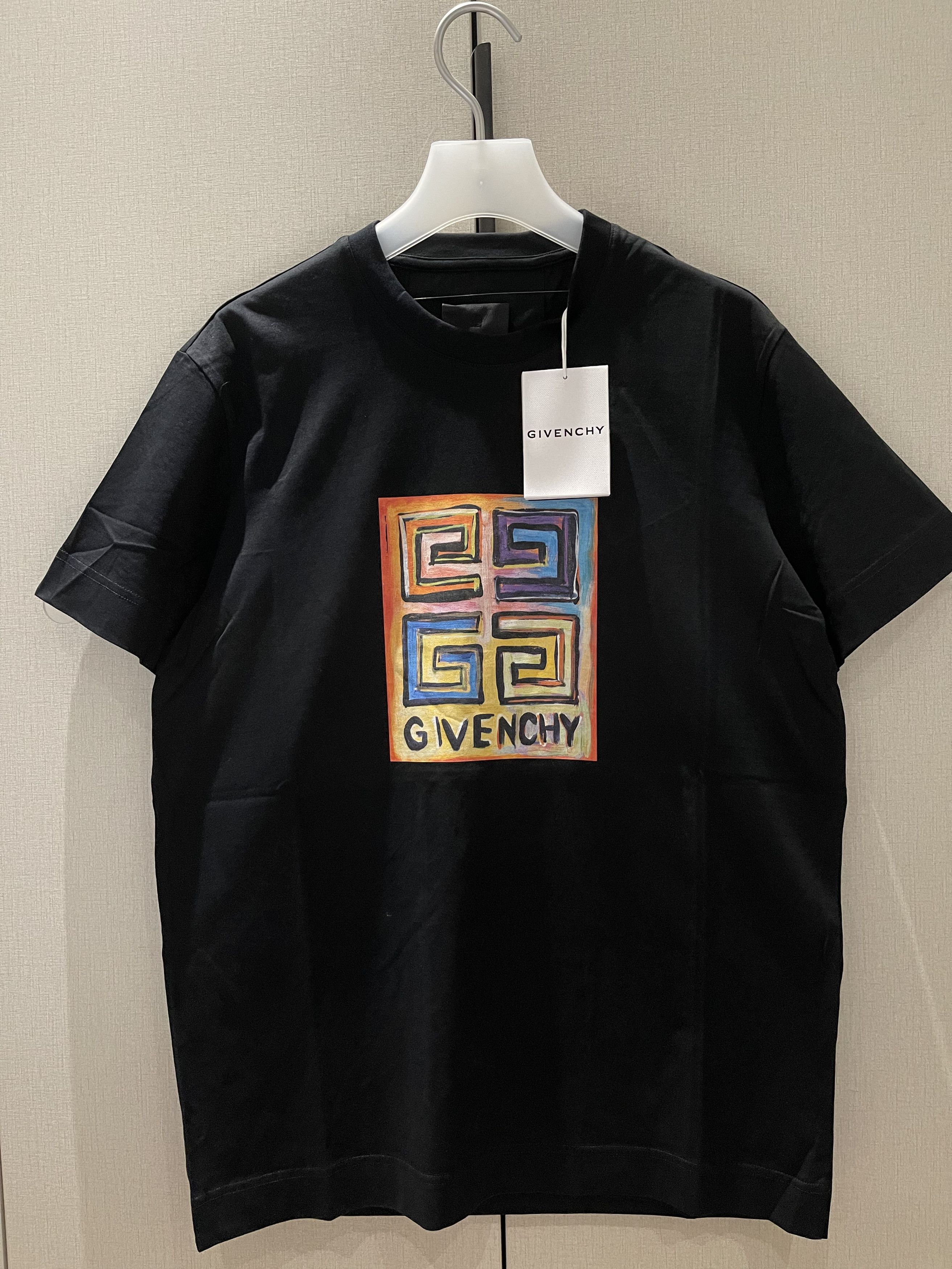 Givenchy Givenchy 4G Sketch Print Tee Black Size US L / EU 52-54 / 3 - 3 Thumbnail