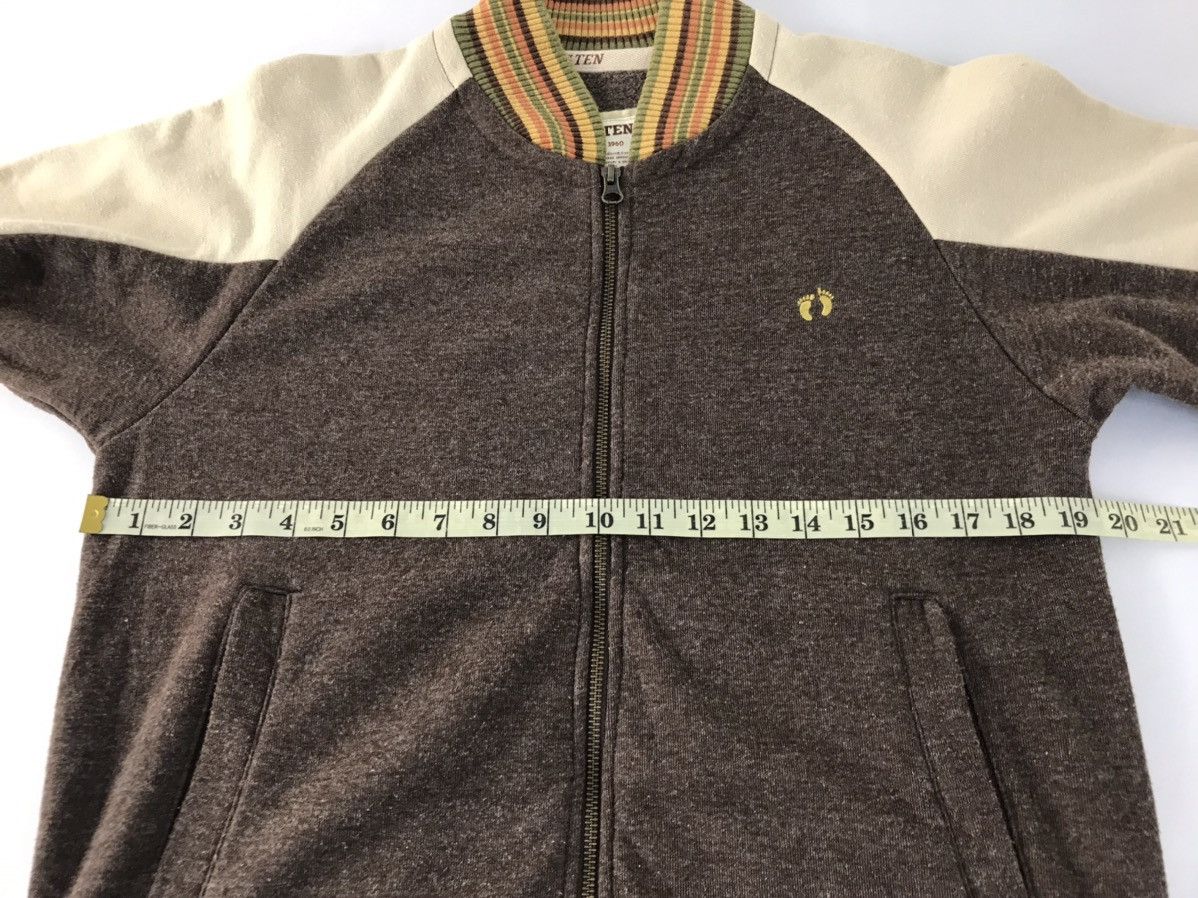 Hang Ten × Vintage Vintage Sweater Hang Ten Two Tones Colour Zipper Design Size US M / EU 48-50 / 2 - 14 Thumbnail