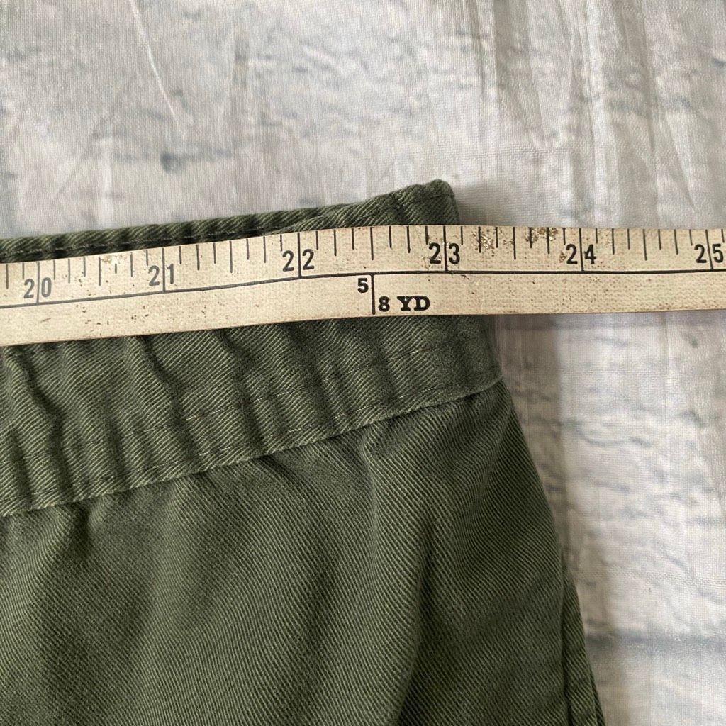Puritan Puritan men XL cotton blend pull on casual chino pants olive Size US 40 / EU 56 - 14 Thumbnail