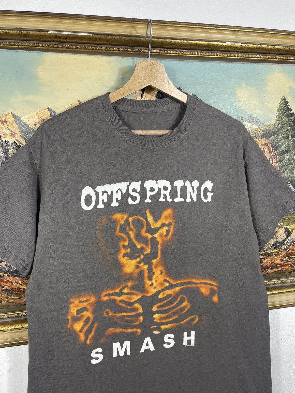 Band Tees × Vintage The Offspring Smash Band T-shirt Tee Punk Rock Skeleton 2020 Size US M / EU 48-50 / 2 - 4 Thumbnail