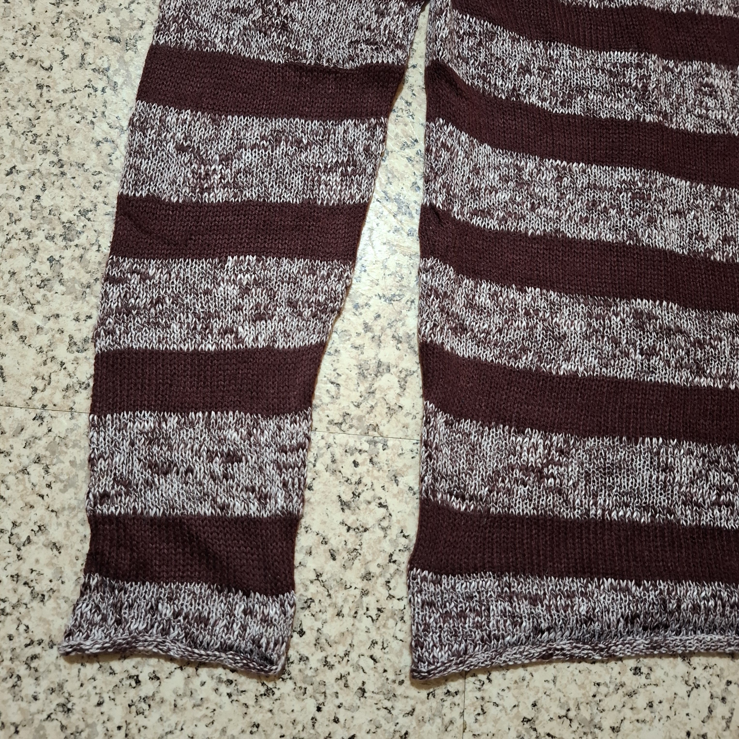 semanticdesign Semantic Design Japan Striped Grunge Knit Sweater Size US M / EU 48-50 / 2 - 3 Thumbnail