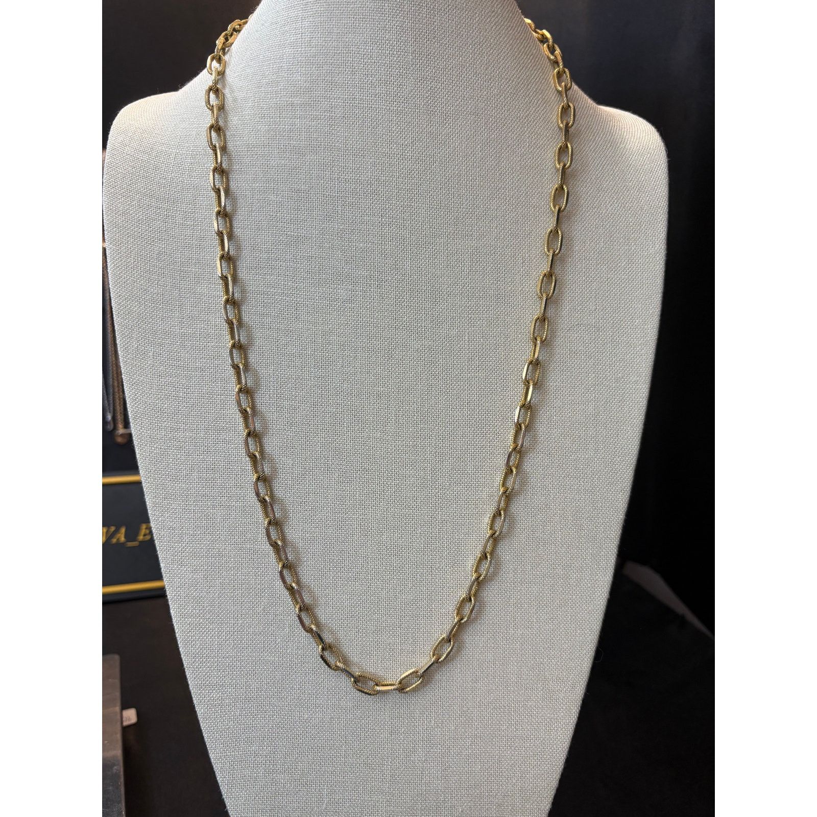 Other One Direction Gold Tone Chunky Chain Necklace Preowned Size ONE SIZE - 1 Thumbnail