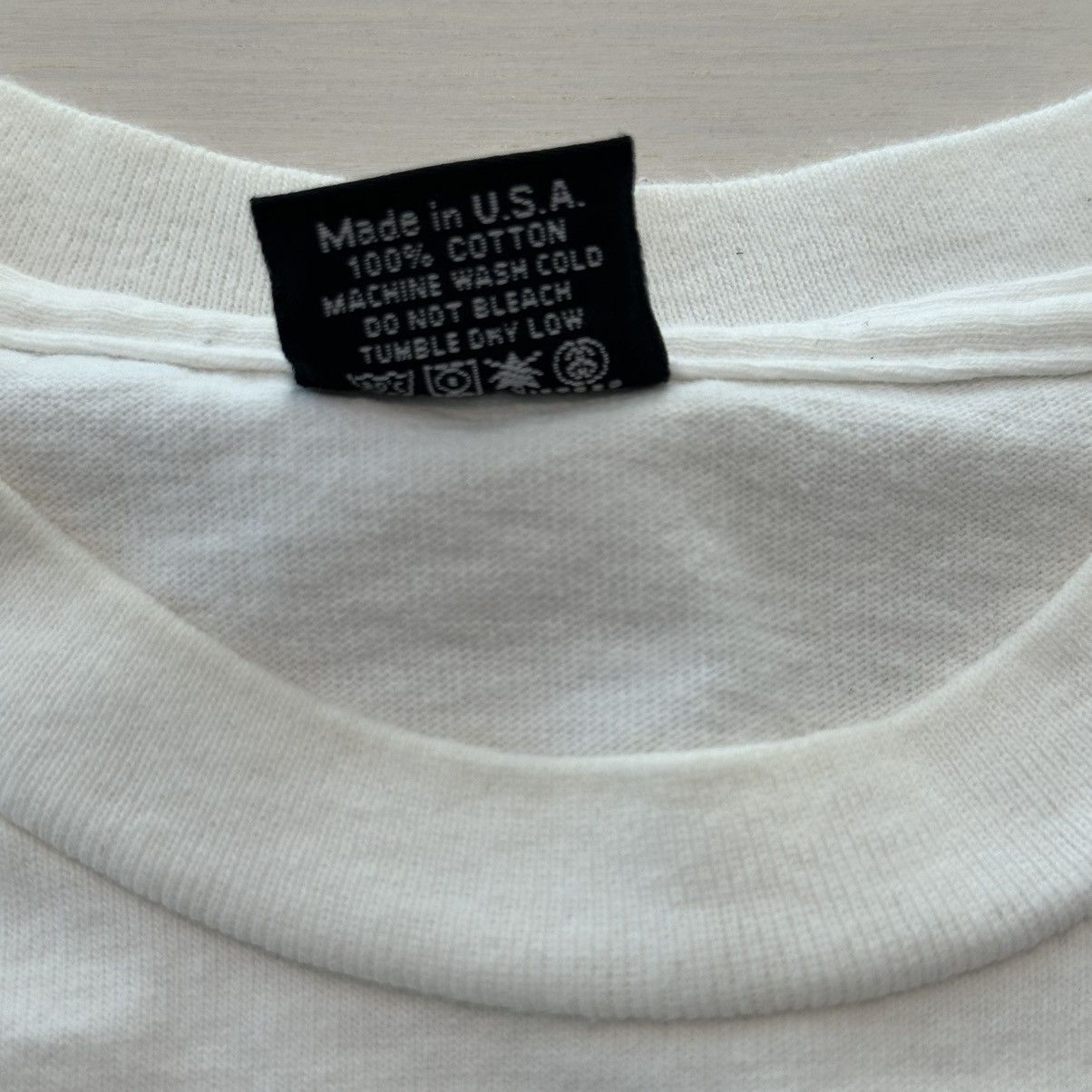 Stussy 2000 STUSSY CUSTOMADE LOGO TSHIRT 3 L made in usa Size US L / EU 52-54 / 3 - 5 Thumbnail