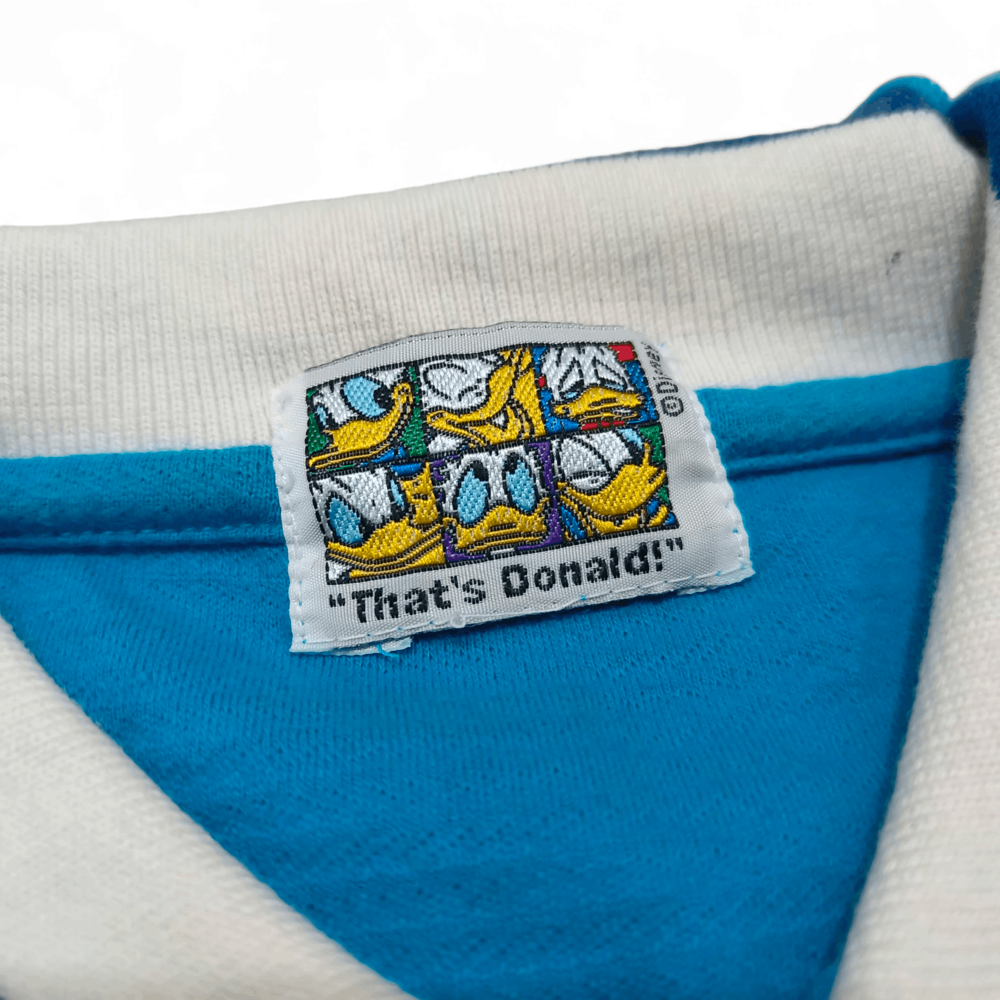Disney Vintage Donald Duck Disney Polo Shirt Size S / US 4 / IT 40 - 5 Thumbnail