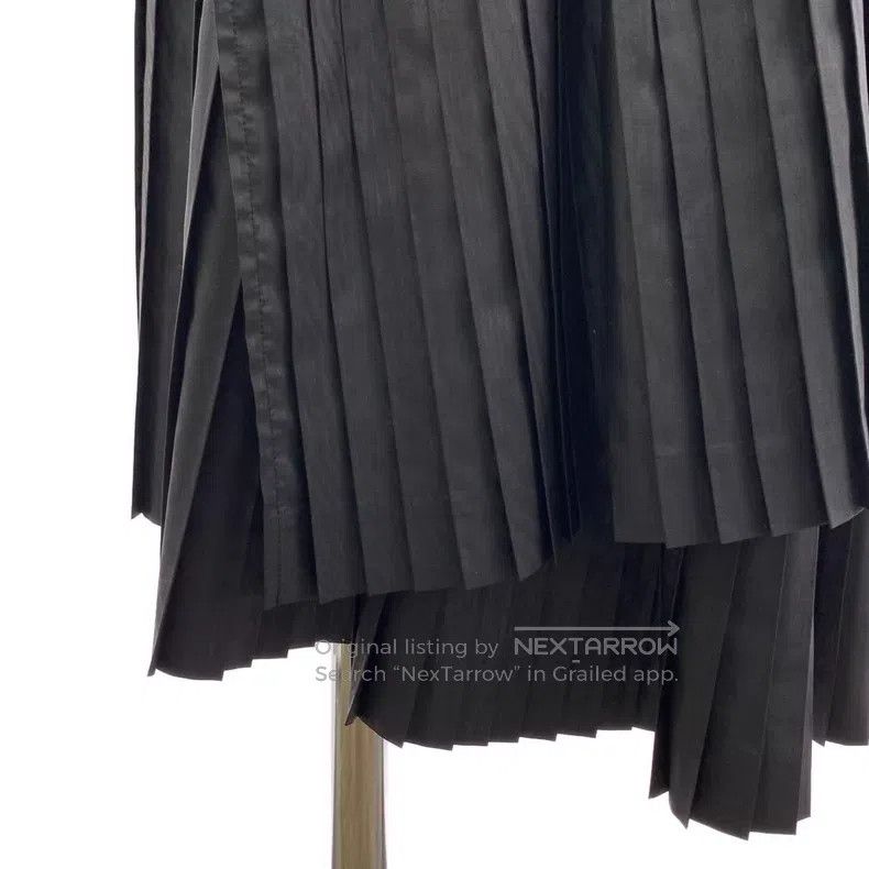 Comme des Garcons Comme des Garcons size M Distressed Mermaid Pleated Skirt Size 23" - 5 Thumbnail