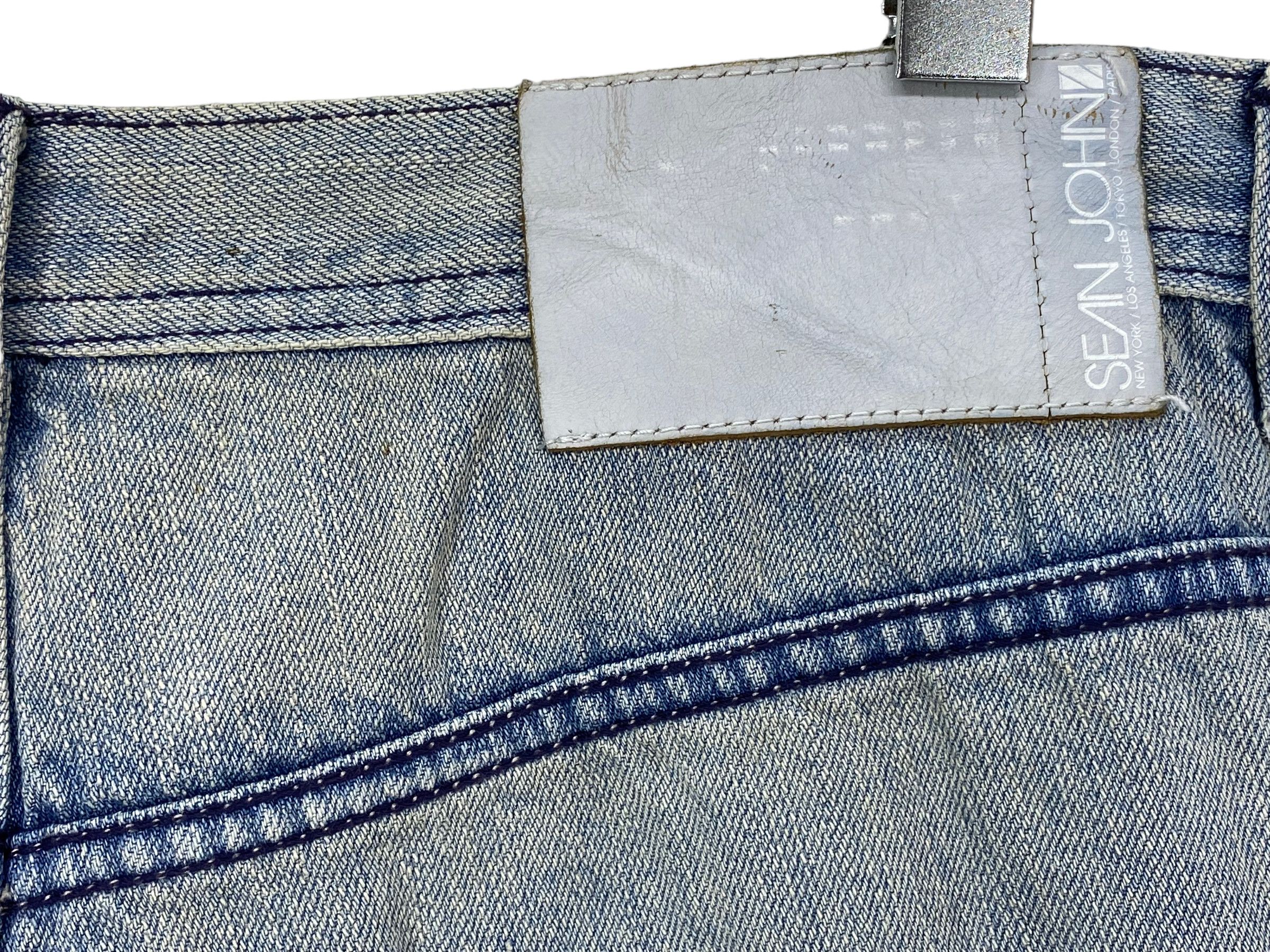 Sean John Sean John Jeans Knee Patch Jeans Hip Hop Skateboard Pants Size US 37 - 10 Thumbnail