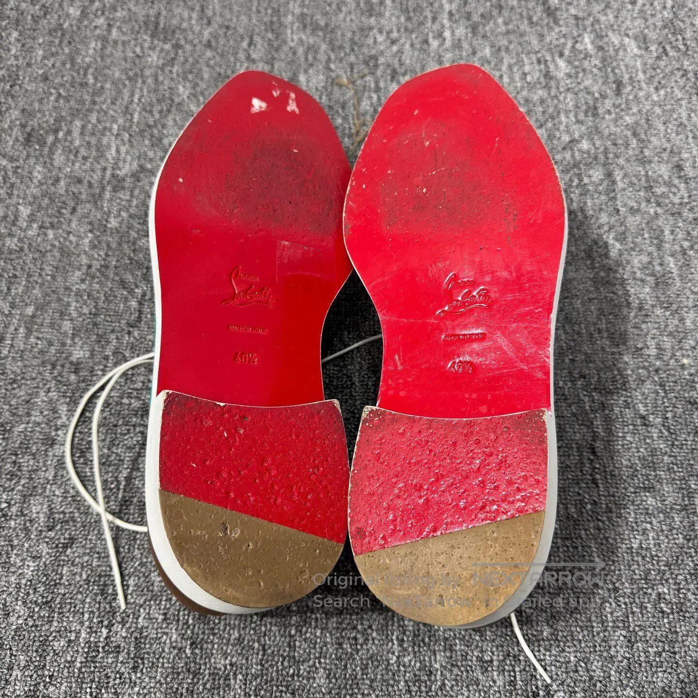 Christian Louboutin Christian Louboutin Leather shoes with suede stitching| Size US 7.5 / EU 40-41 - 4 Thumbnail