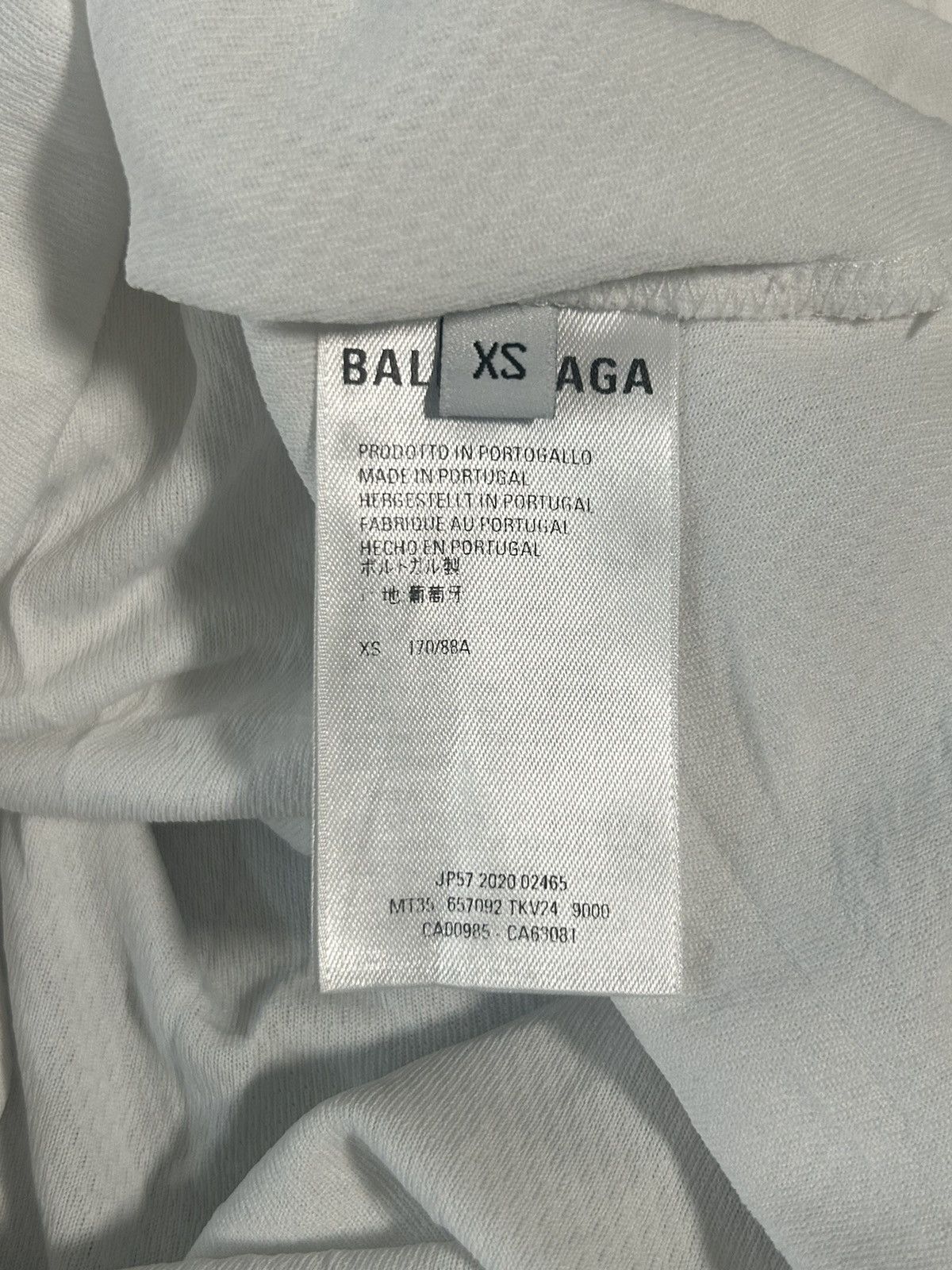 Balenciaga SS20 ‘Sporty B’ Boxer PermaWrinkle Tank Size US XS / EU 42 / 0 - 6 Thumbnail