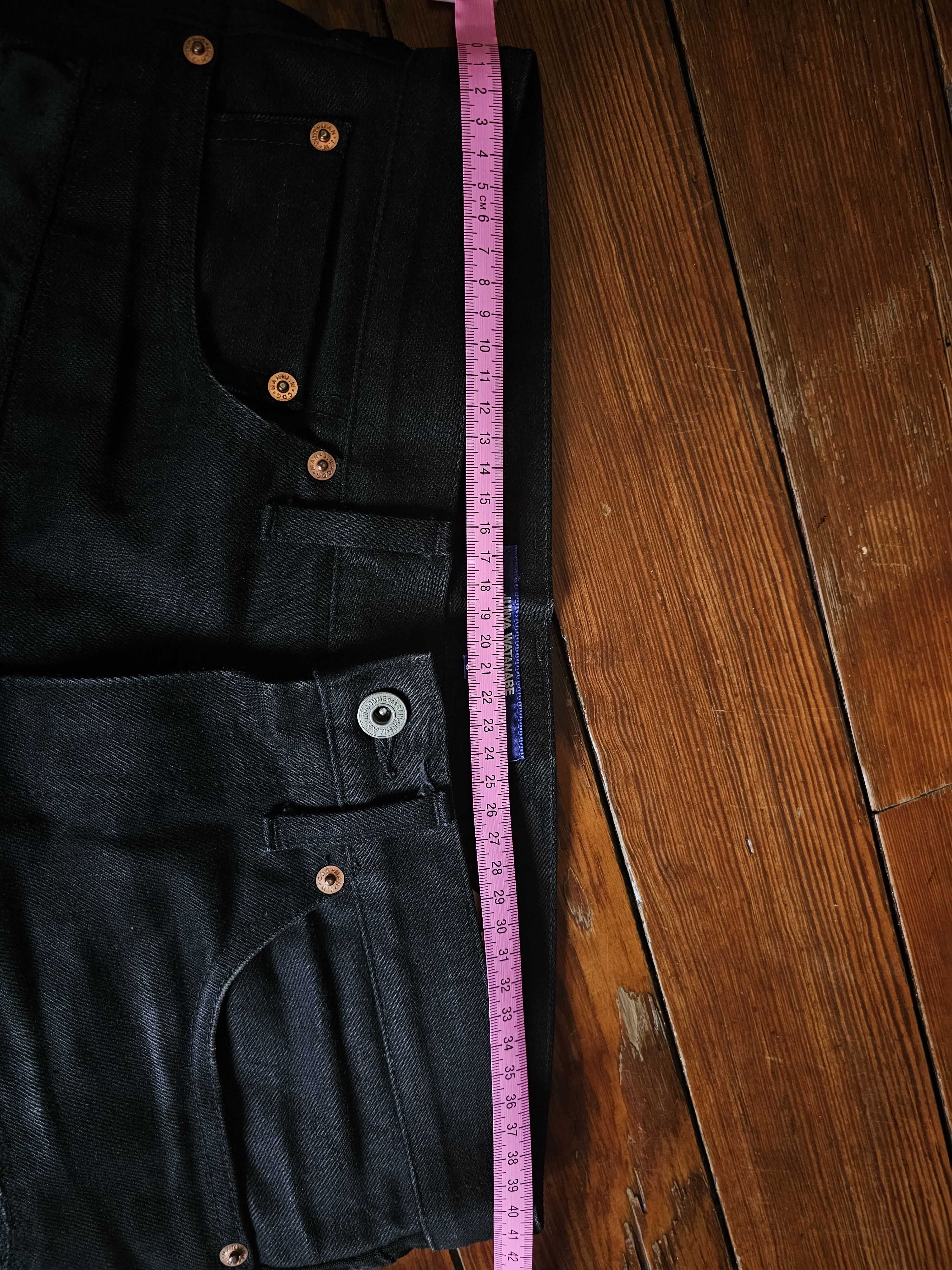 Junya Watanabe Boro patchwork Junya Watanabe man black half denim half wool Size US 30 / EU 46 - 7 Thumbnail