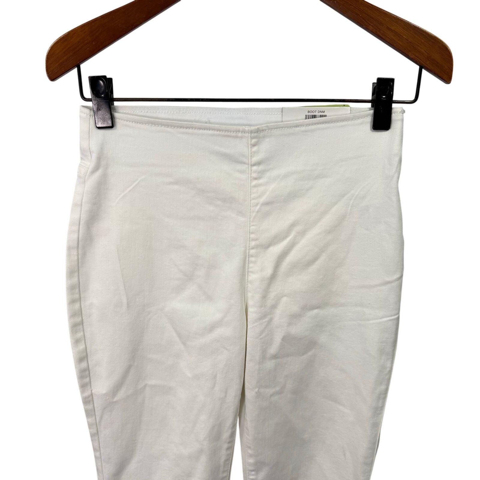 Macys INC International Concepts Jeans Boot sz 4 White NEW # G647 Size 27" / US 4 / IT 40 - 7 Thumbnail