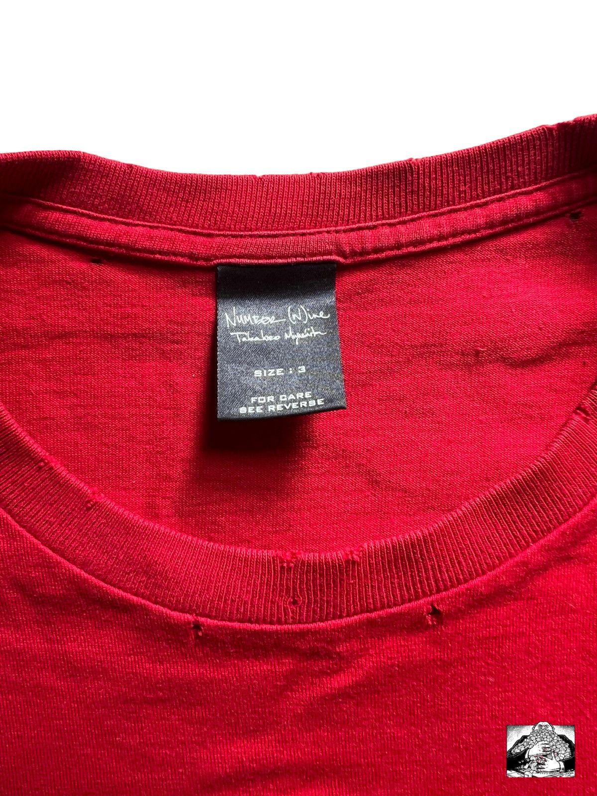 Number (N)ine Just Don't Give A Fuck T-shirt | Grailed