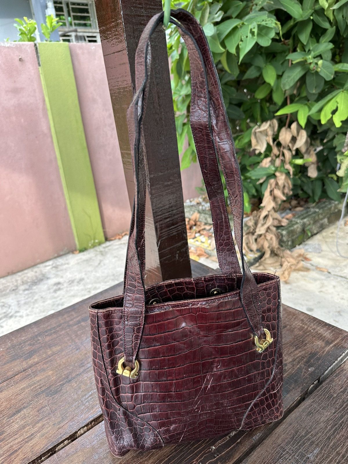 Salvatore Ferragamo × Vintage Vintage Salvatore ferragamo shoulder bag Size ONE SIZE - 3 Thumbnail
