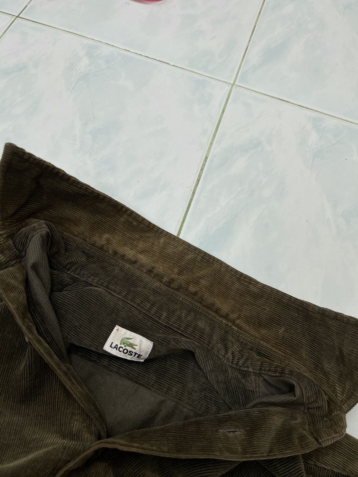Lacoste 🔥🔥🔥STEALS VTG LACOSTE CORDUTOY JACKET Size US M / EU 48-50 / 2 - 12 Thumbnail