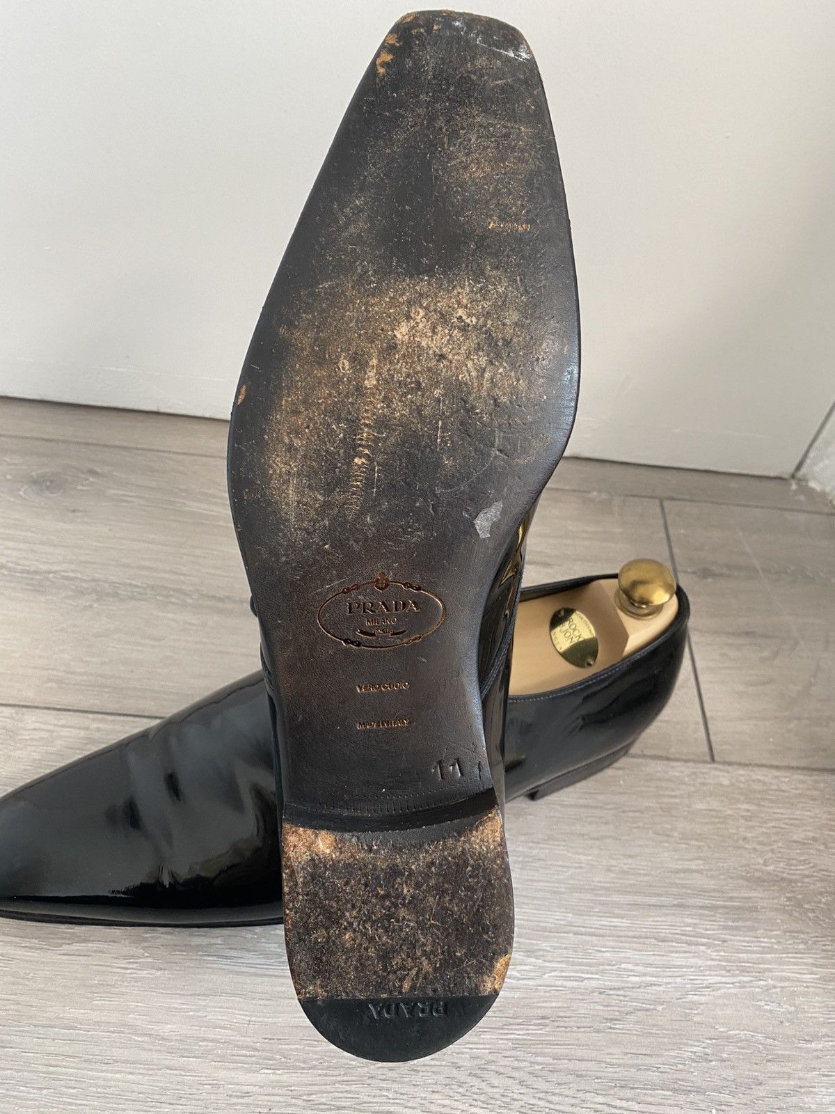 Prada prada tuxedo shoes Size US 11 / EU 44 - 4 Thumbnail