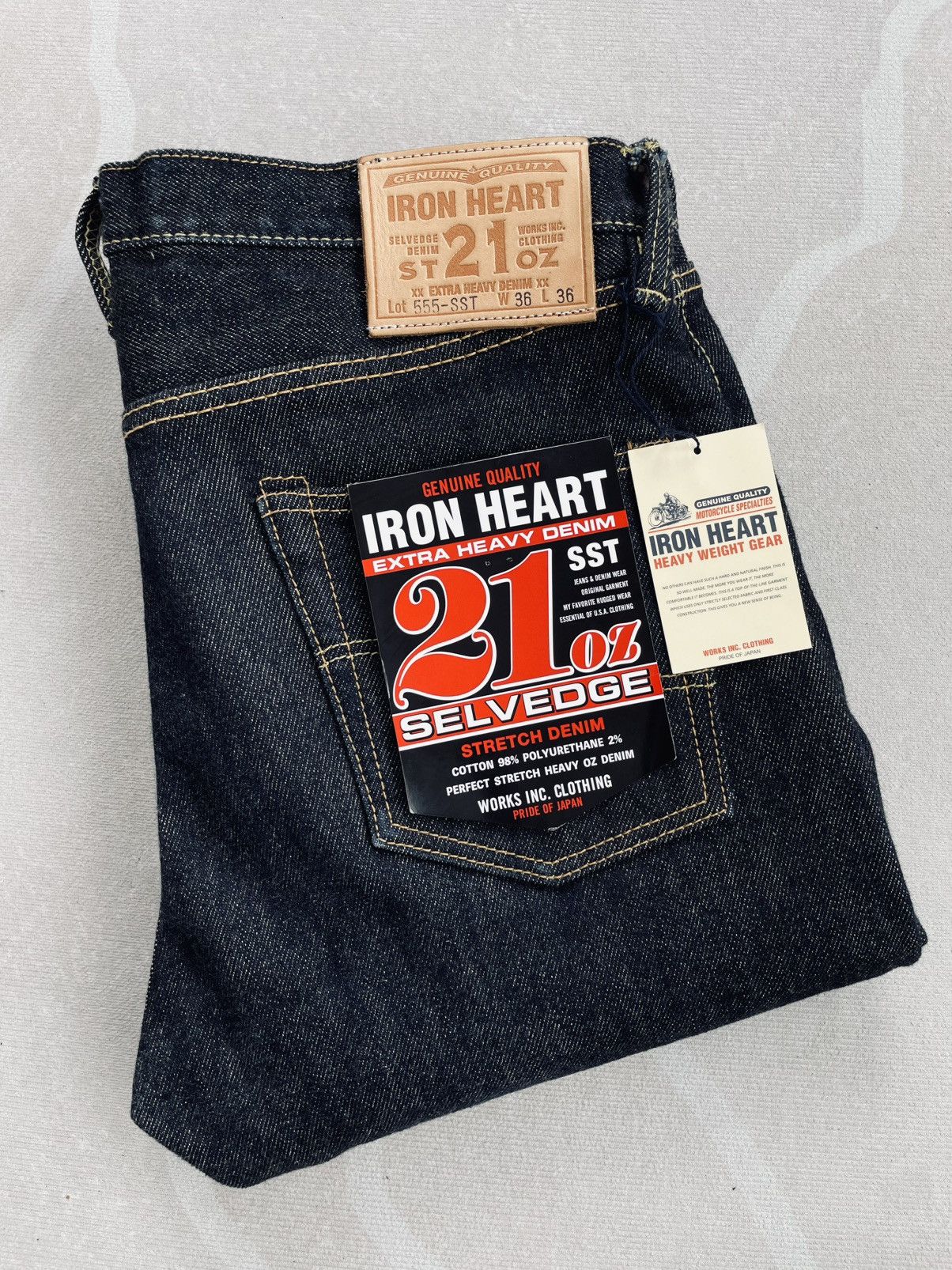 Iron Heart Iron Heart IH-461 21oz Selvedge Denim Bootcut | Grailed