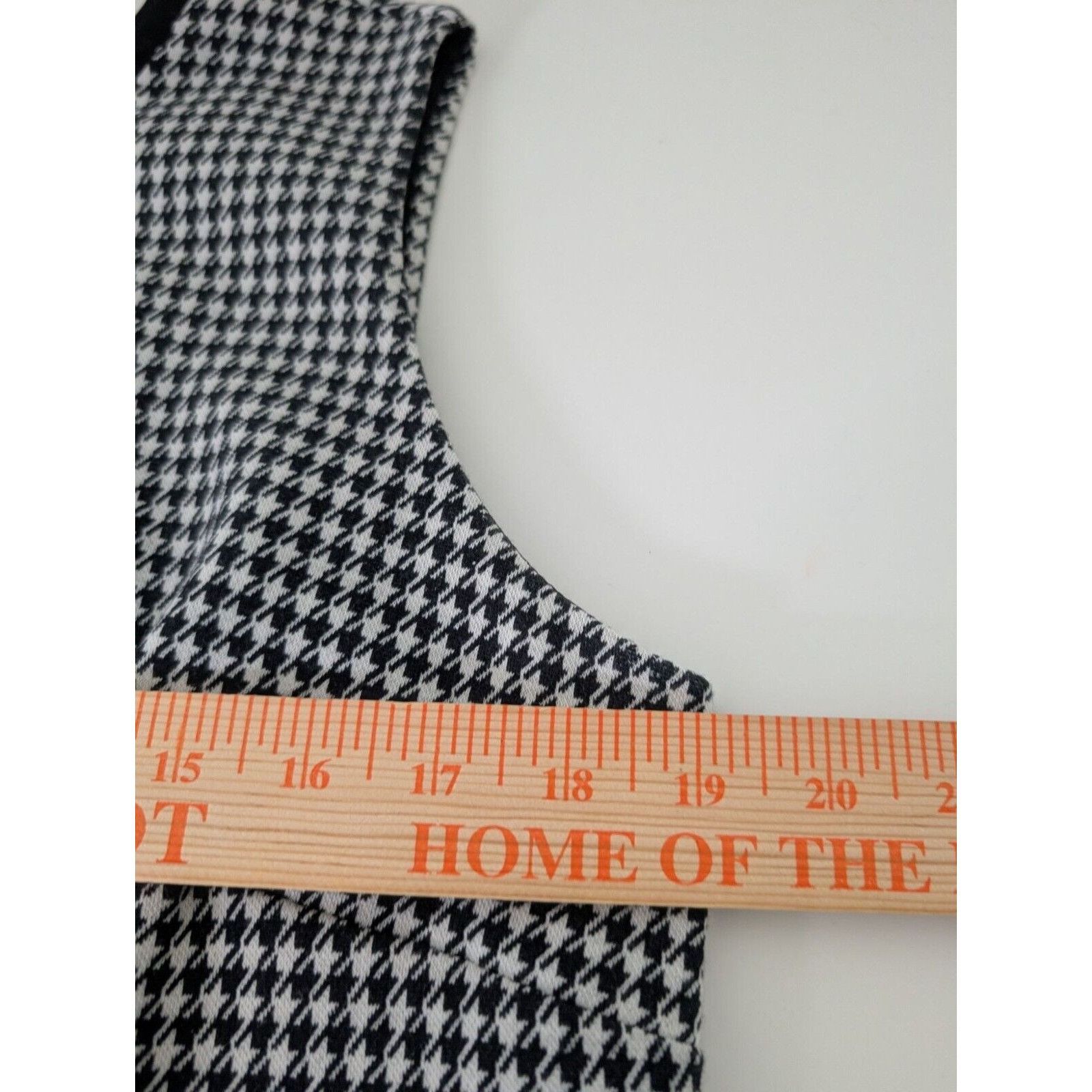Talbots NEW Talbots Houndstooth Dress Womens Petite Size 14 Black Size XL / US 12-14 / IT 48-50 - 10 Thumbnail