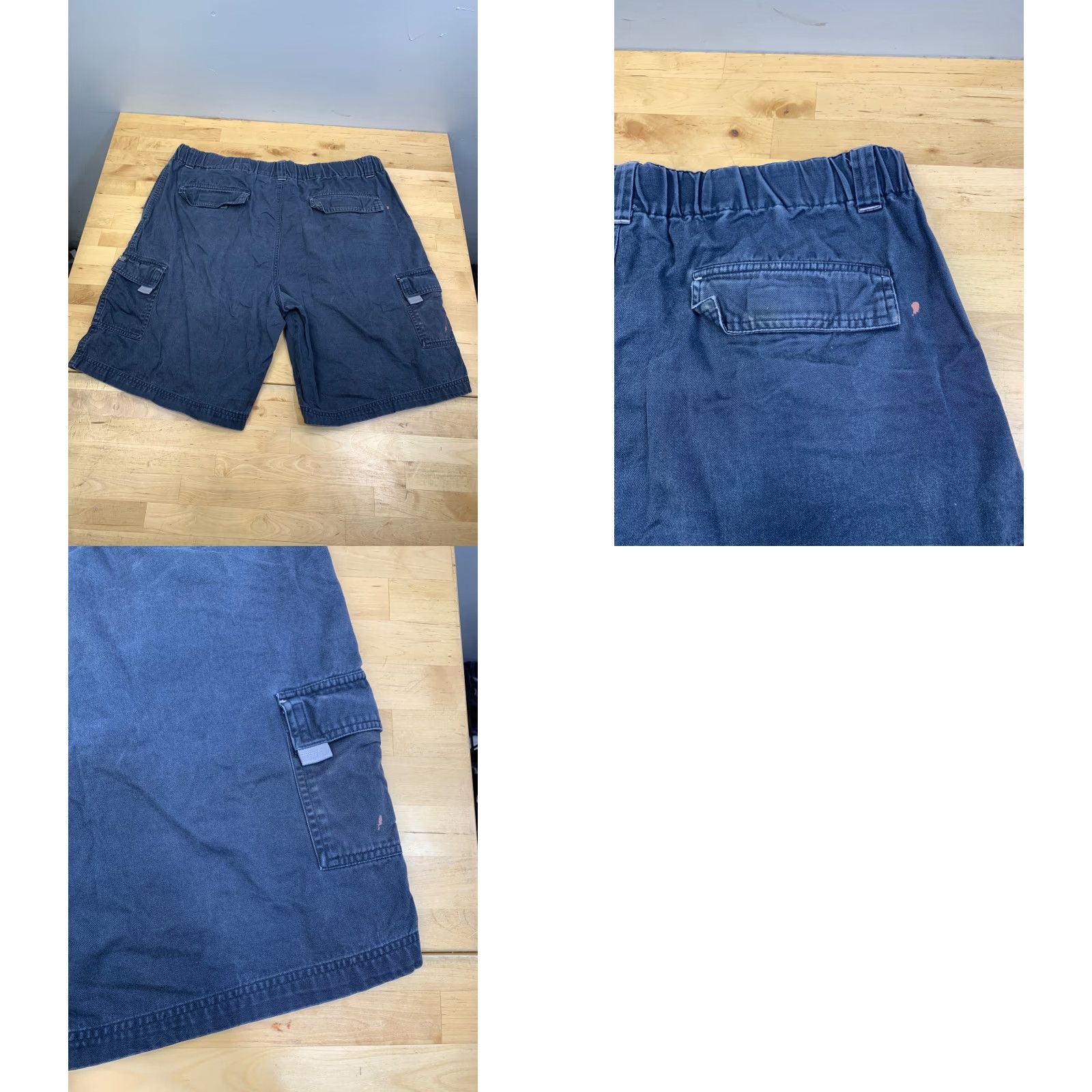 Ocean Pacific VINTAGE OP Ocean Pacific Cargo Shorts L Blue Casual 90s Beach Skate Mens Size US 33 - 8 Thumbnail