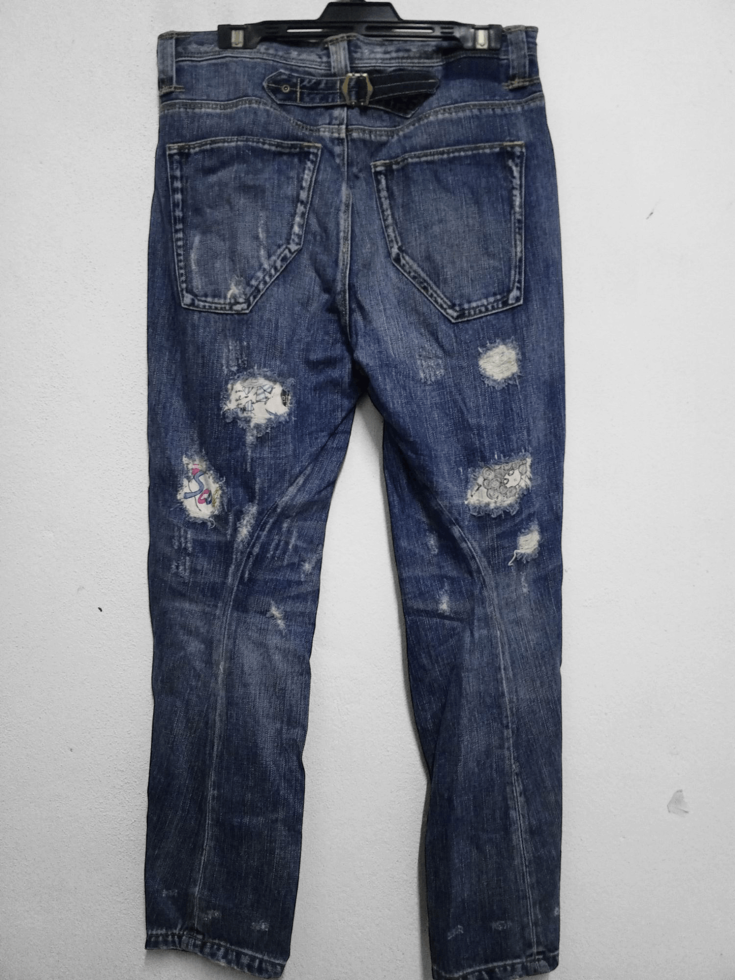 Japanese Brand BIT BLUE SCOLAR JEANS RARE Size US 32 / EU 48 - 2 Thumbnail