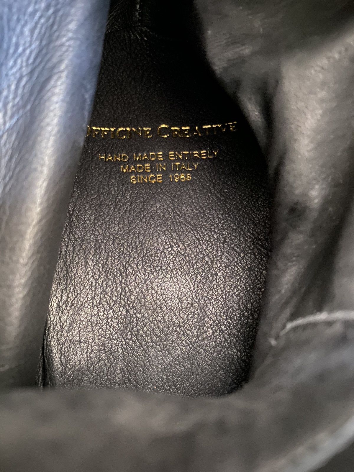 If Six Was Nine × Officine Creative Officine creative bullet black suede combat boots sz 42 Size US 9 / EU 42 - 16 Thumbnail
