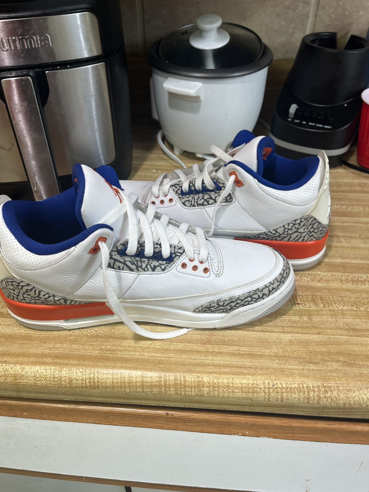 Jordan Brand × Nike Jordan 3 New York knicks Size US 12 / EU 45 - 3 Thumbnail