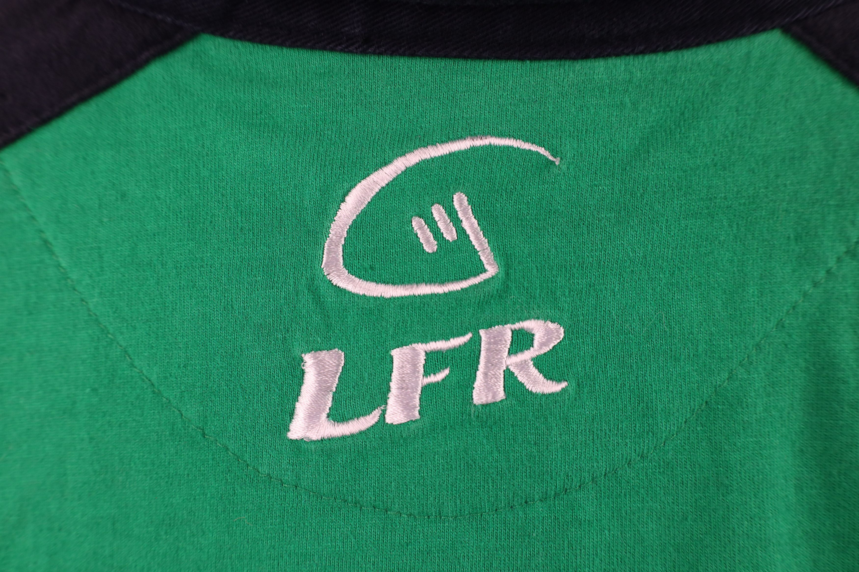 Vintage Vintage Ireland Rugby Long Sleeve Striped Rugby Jersey Polo Size US L / EU 52-54 / 3 - 11 Thumbnail