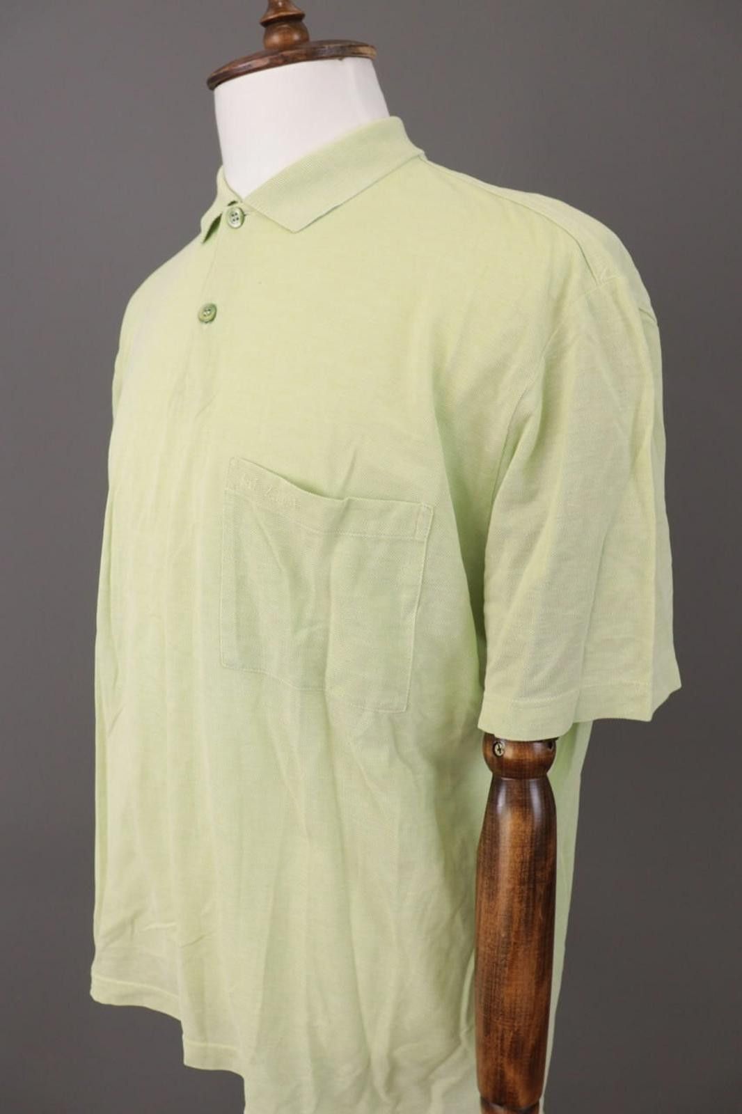 Pal Zileri Pal Zileri Gruppo Forall Green Polo Shirt Size 2XL / XXL Size US XXL / EU 58 / 5 - 8 Thumbnail