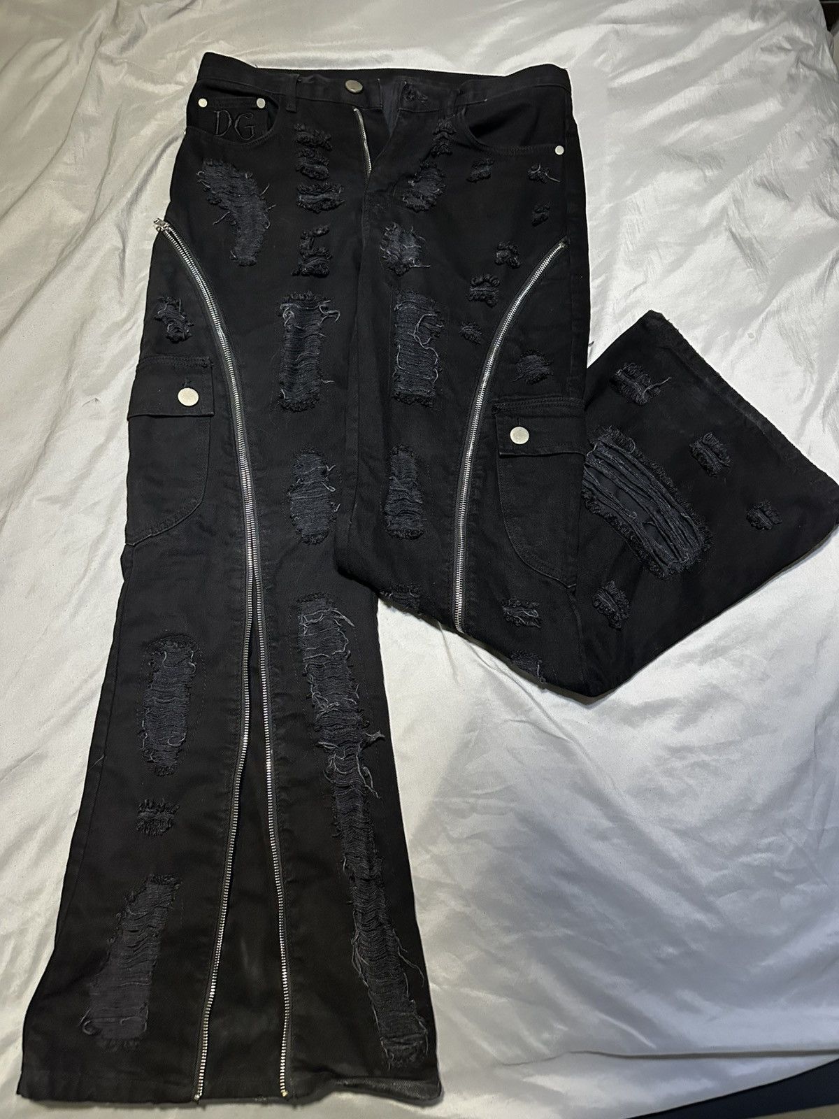 Japanese Brand Nebulic Distressed Jeans Size US 32 / EU 48 - 1 Thumbnail