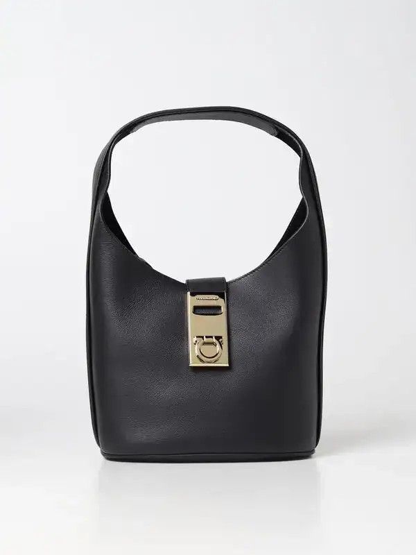 Salvatore Ferragamo o1y0426 Size : OS / Hobo Bag in Black Size ONE SIZE - 1 Thumbnail