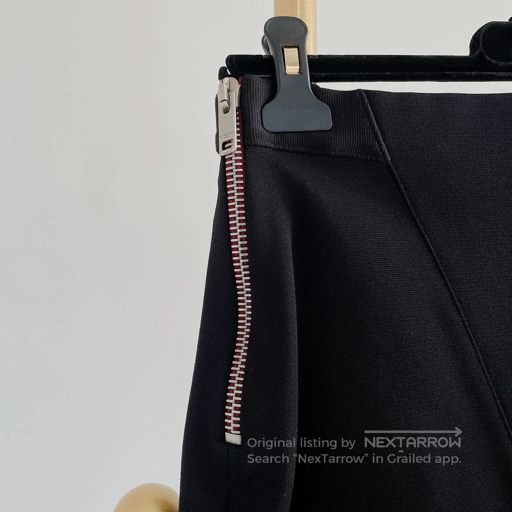 Givenchy Givenchy Black Long Skirt. Size US 38 / EU 54 - 5 Thumbnail