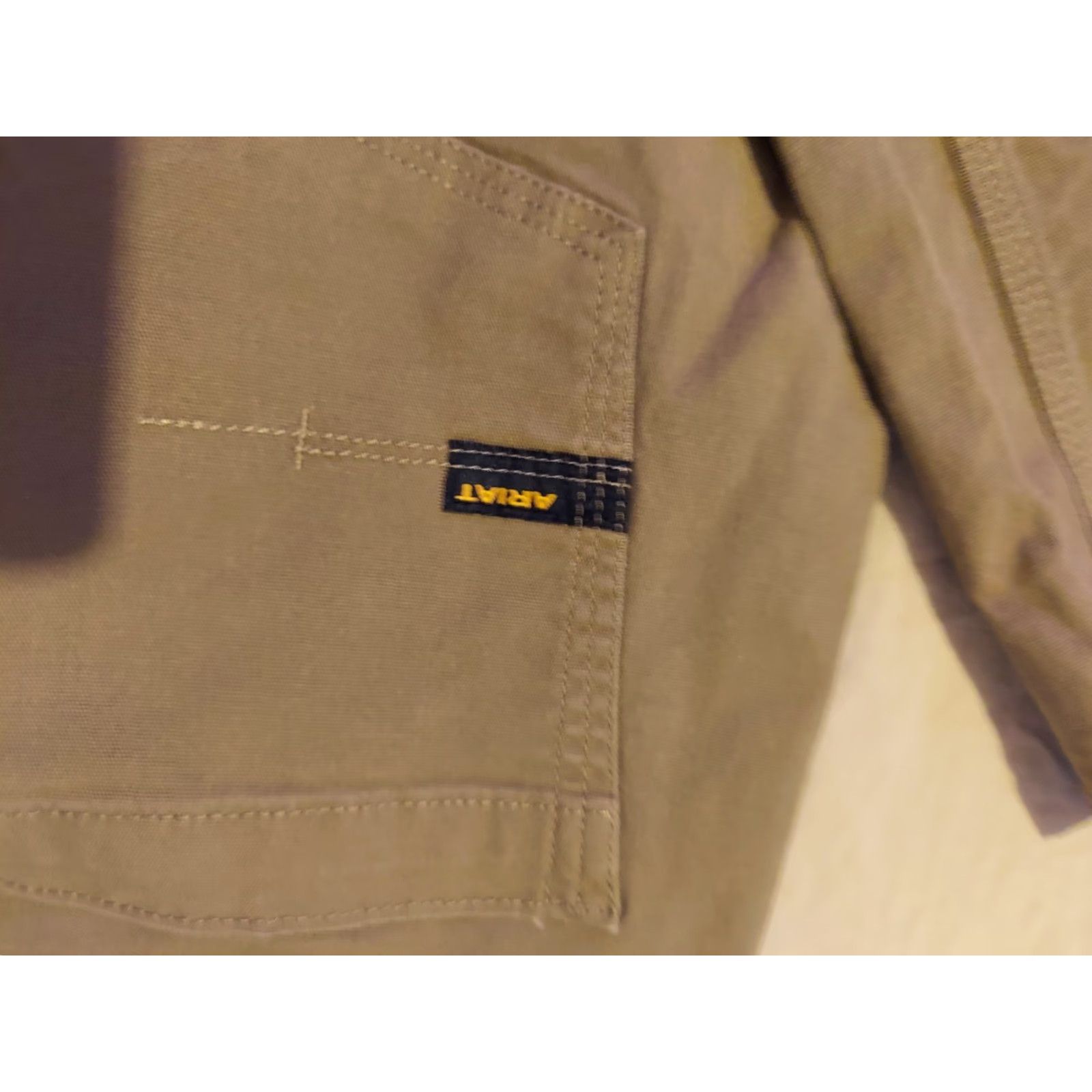 Ariat Ariat Jeans Mens 42x36 Beige Relaxed Straight Size US 42 / EU 58 - 3 Thumbnail