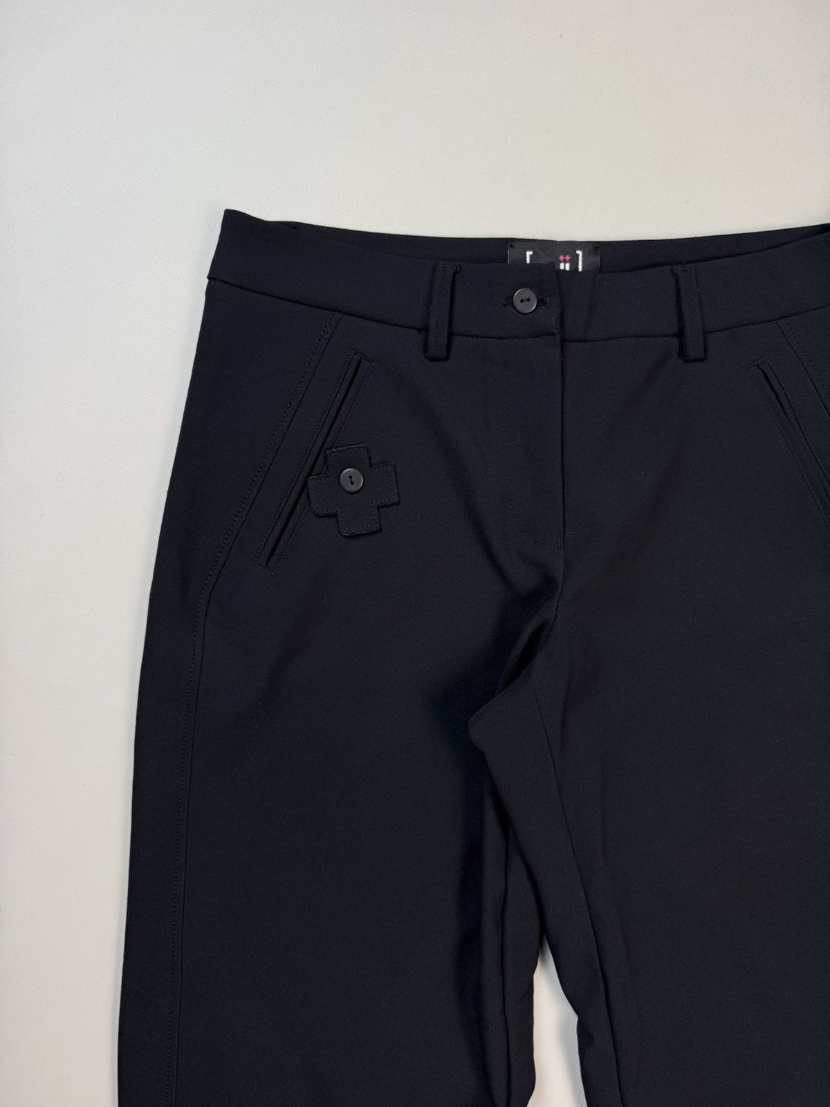 Other PLU ++ Ladies Avant-Garde Ankle Zip Lagenlook Pants Trousers Size 30" / US 8 / IT 44 - 6 Thumbnail