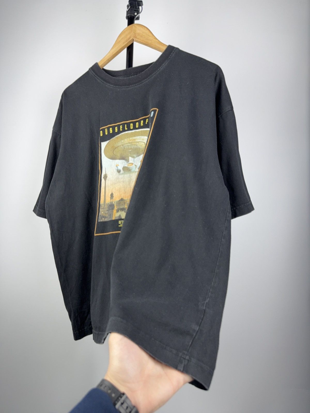 Sci-Fi Fantasy × Vintage Vintage Star Trek 1998 Sci-Fi Promo Movie Tee Shirt Size US XL / EU 56 / 4 - 3 Thumbnail