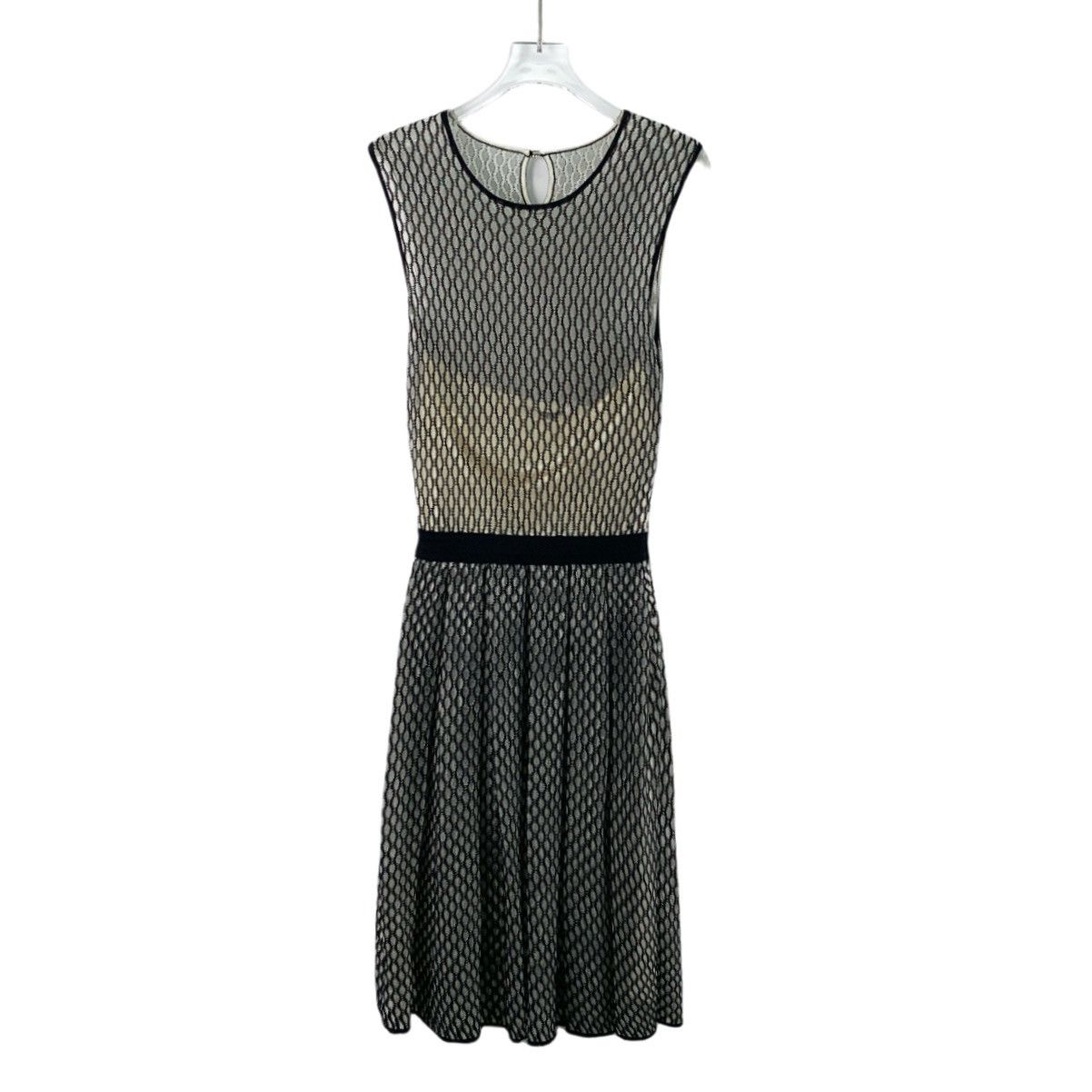 Dior Dior Colorblocked Lace Cutout Design Sleeveless Dress Size S / US 4 / IT 40 - 1 Thumbnail
