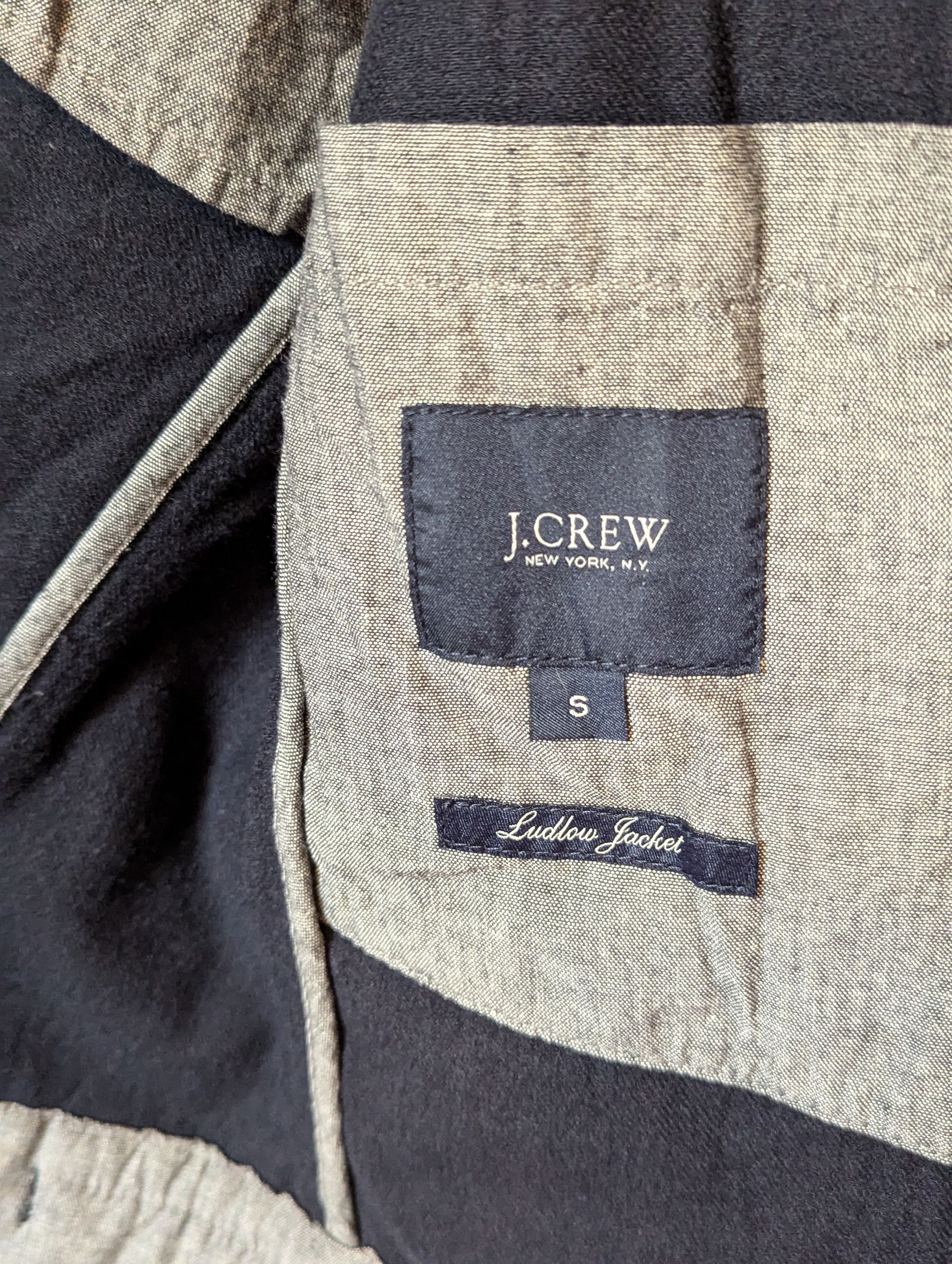 J.Crew Wool-Cotton Casual Sportcoat/Blazer/Jacket Size 36R - 5 Thumbnail
