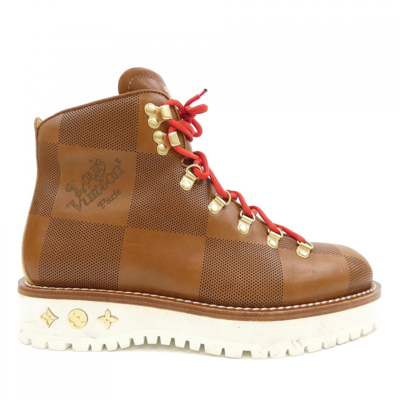 Louis Vuitton Louis Vuitton Louis Vuitton NIGO Alpiniste Boots Leather Shoes DUTY FREE for USA Size ONE SIZE - 1 Thumbnail