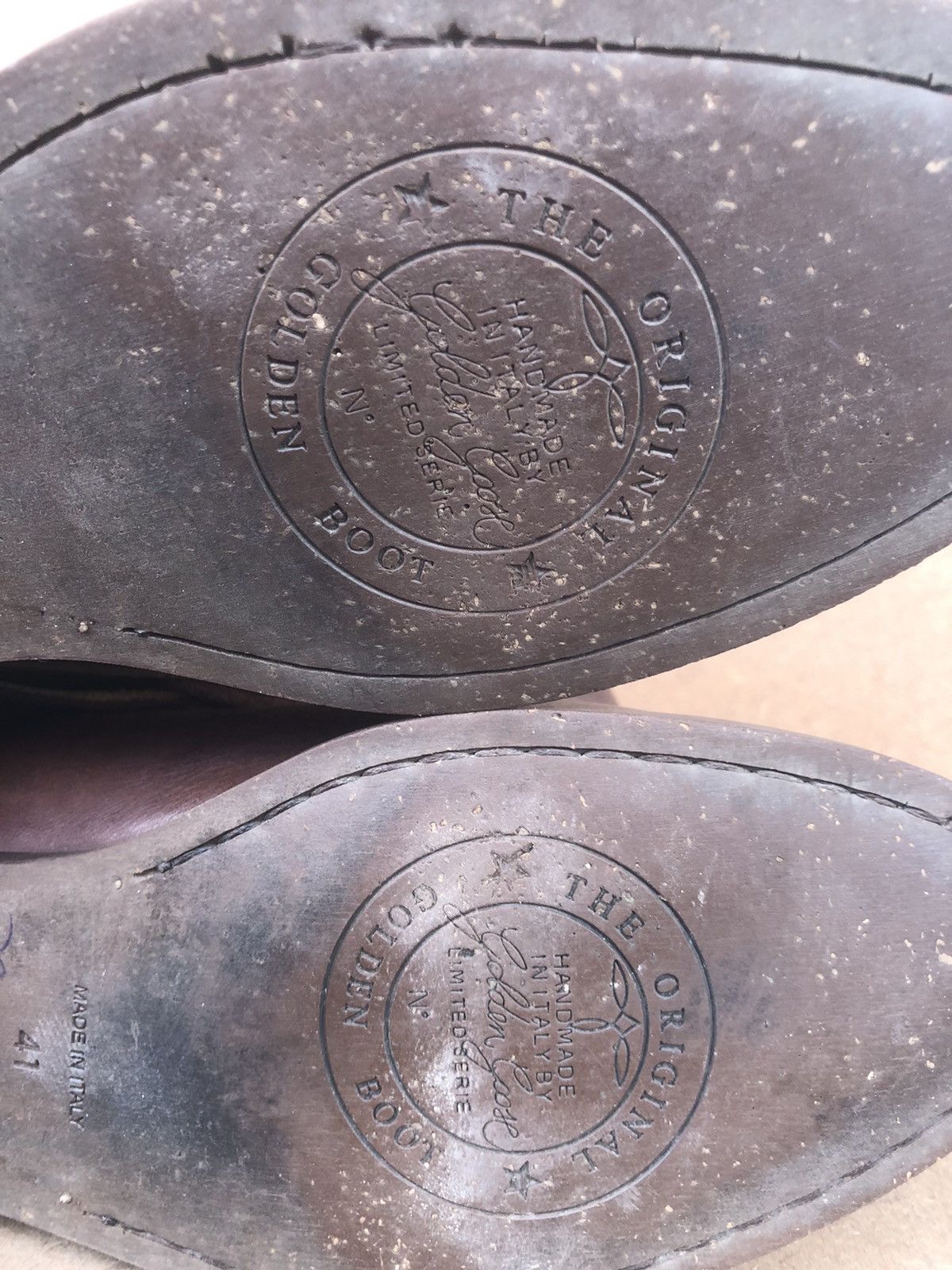 Golden Goose × Vintage Golden Goose Brown Leather Women’s Boots Size 41 Size US 11 / IT 41 - 21 Thumbnail