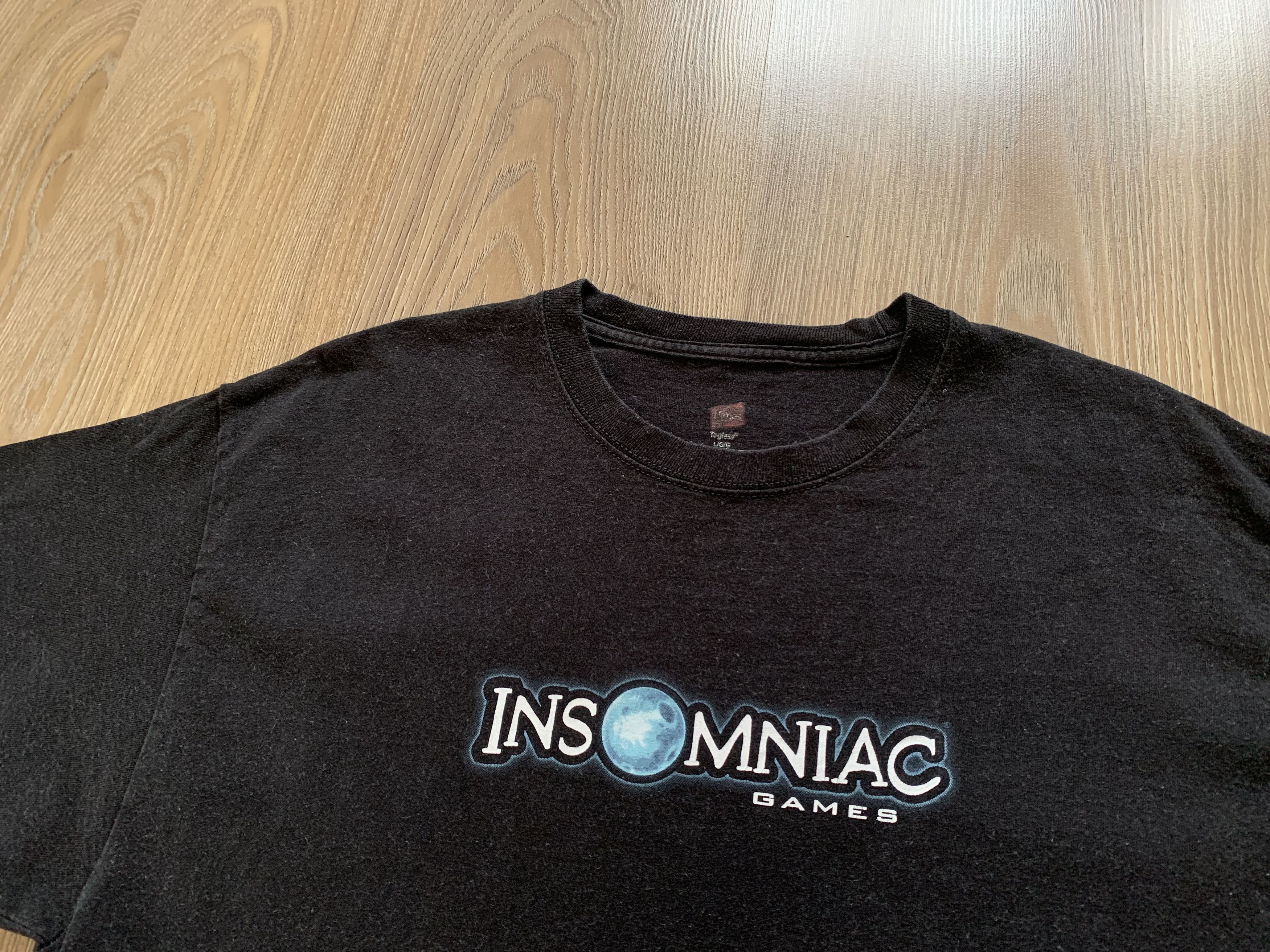 Hanes × The Game × Vintage Hanes Vintage Insomniac Games Promo T-Shirt Size US L / EU 52-54 / 3 - 4 Thumbnail