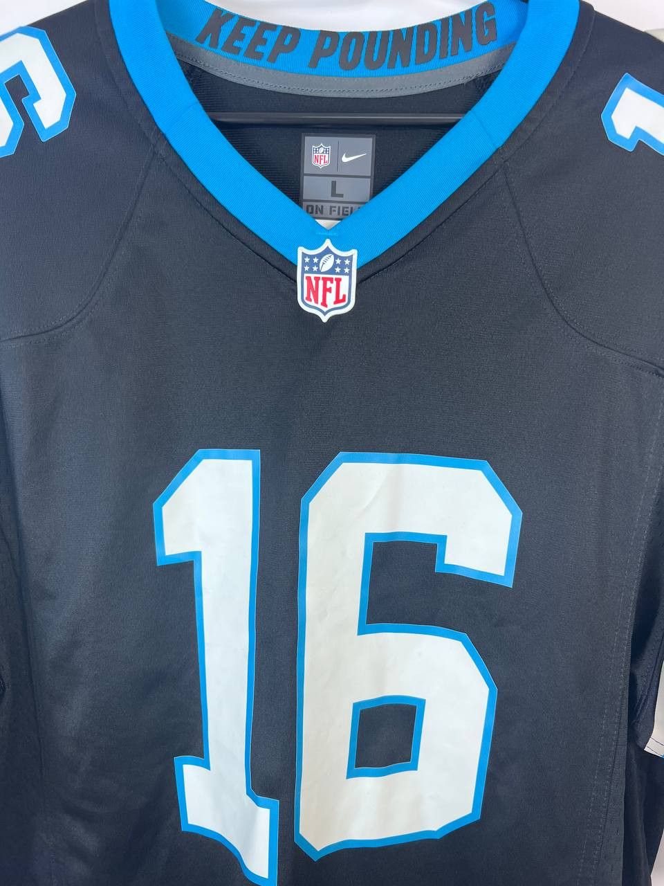NFL CAROLINA PANTHERS SHERWOOD #16 NIKE NFL JERSEY SIZE L Size US L / EU 52-54 / 3 - 2 Thumbnail
