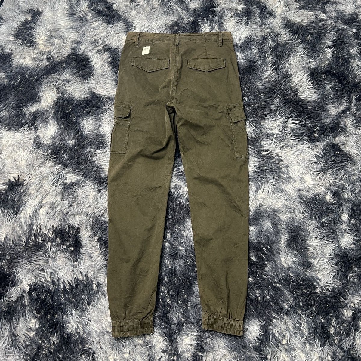 Japanese Brand ISK Jogger Cargo Pants Size US 29 - 2 Thumbnail