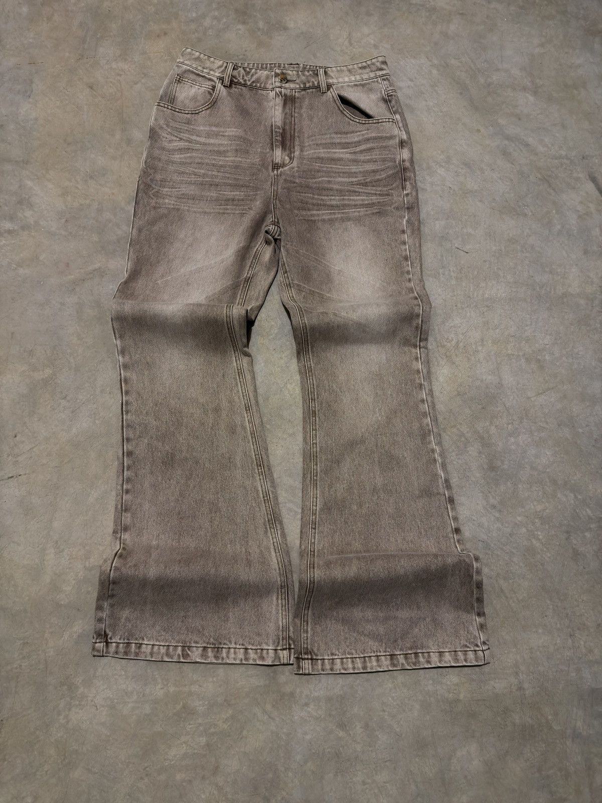 Other Brown Flared Denim Size US 30 / EU 46 - 2 Thumbnail