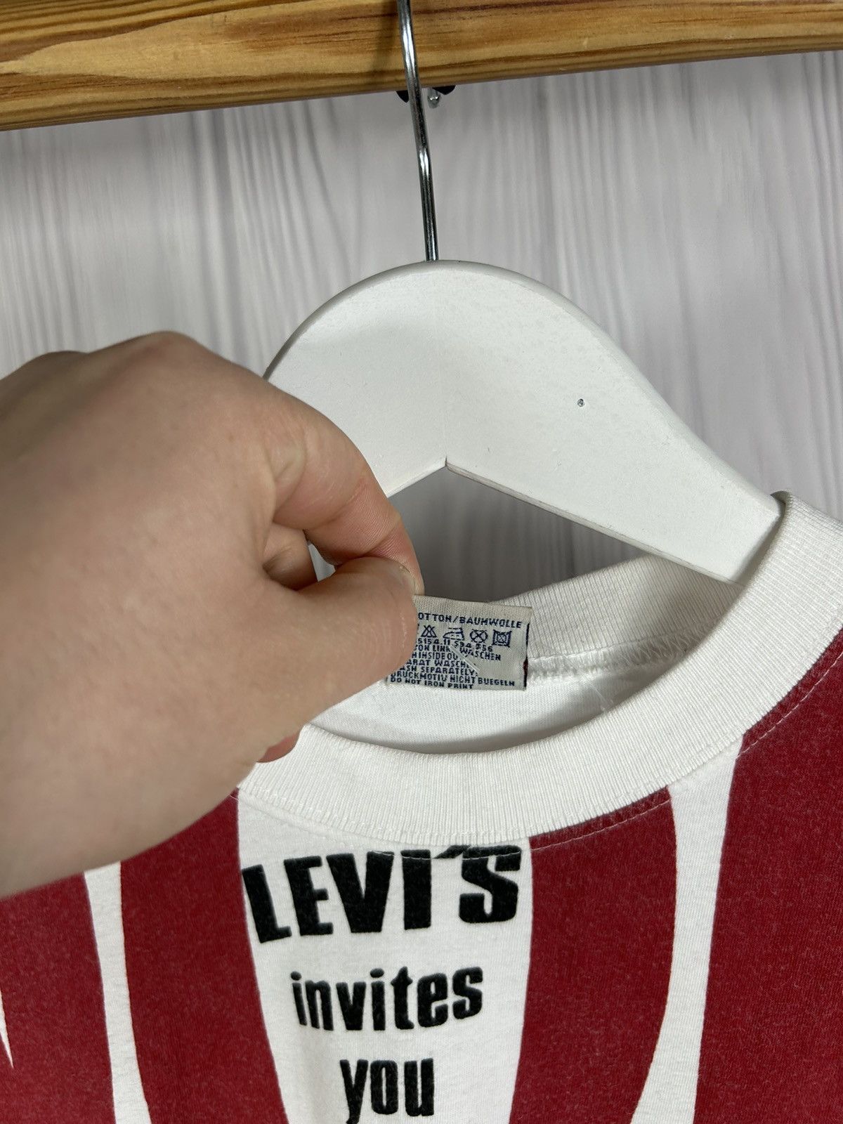 Levi's Vintage Clothing Rare Limited Vintage Levi’s WOW Big Print Size M Size US M / EU 48-50 / 2 - 8 Thumbnail