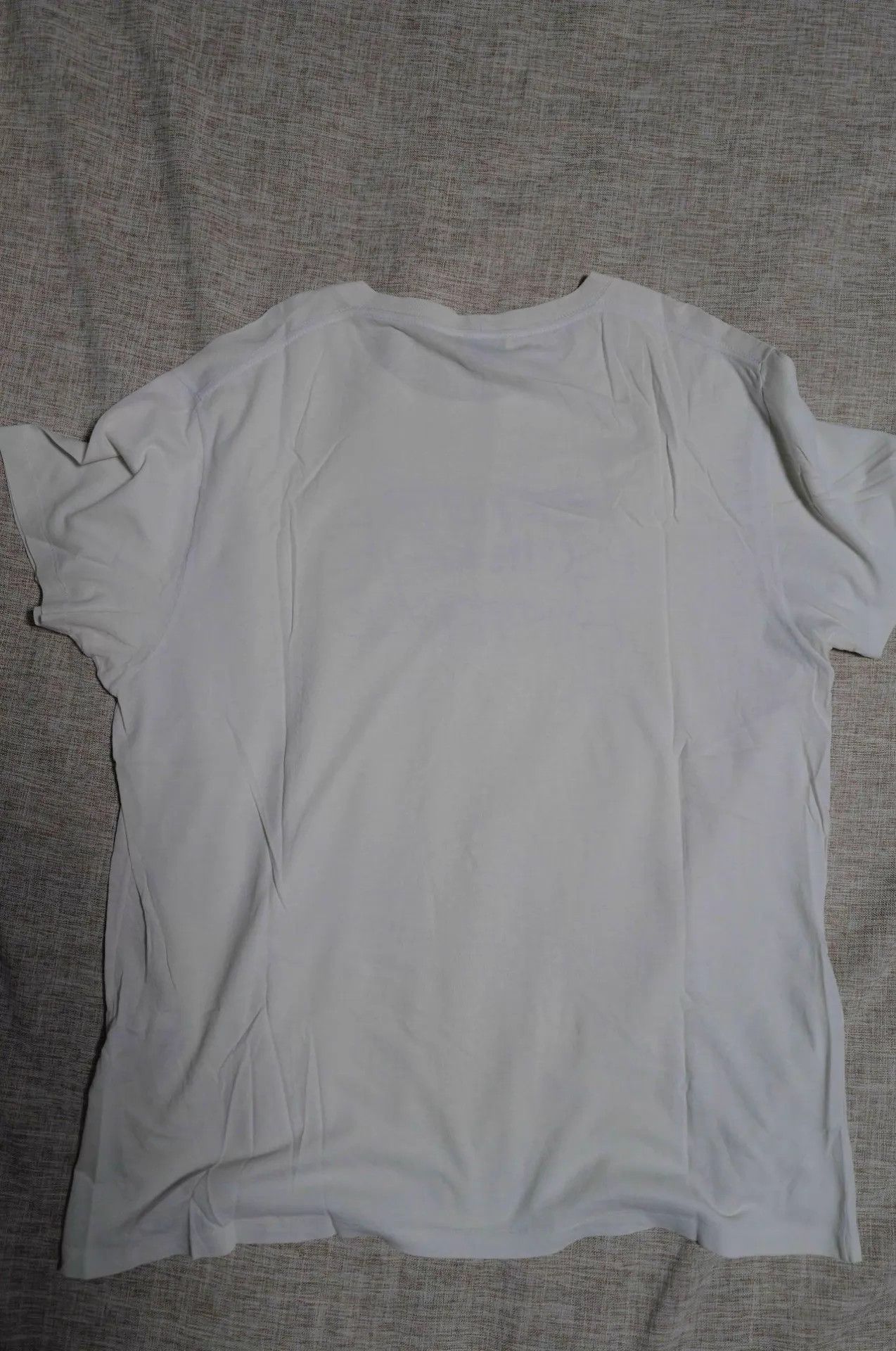 Saint Laurent Paris SLP 16AW Cream White Hand Painted Distressed Tee XL Size US XL / EU 56 / 4 - 2 Thumbnail