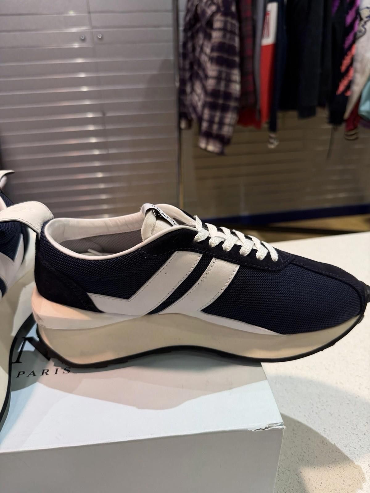 Lanvin LANVIN BLUE BUMPR SNEAKERS White Blue Size 42EU/9US Size US 9 / IT 39 - 6 Thumbnail
