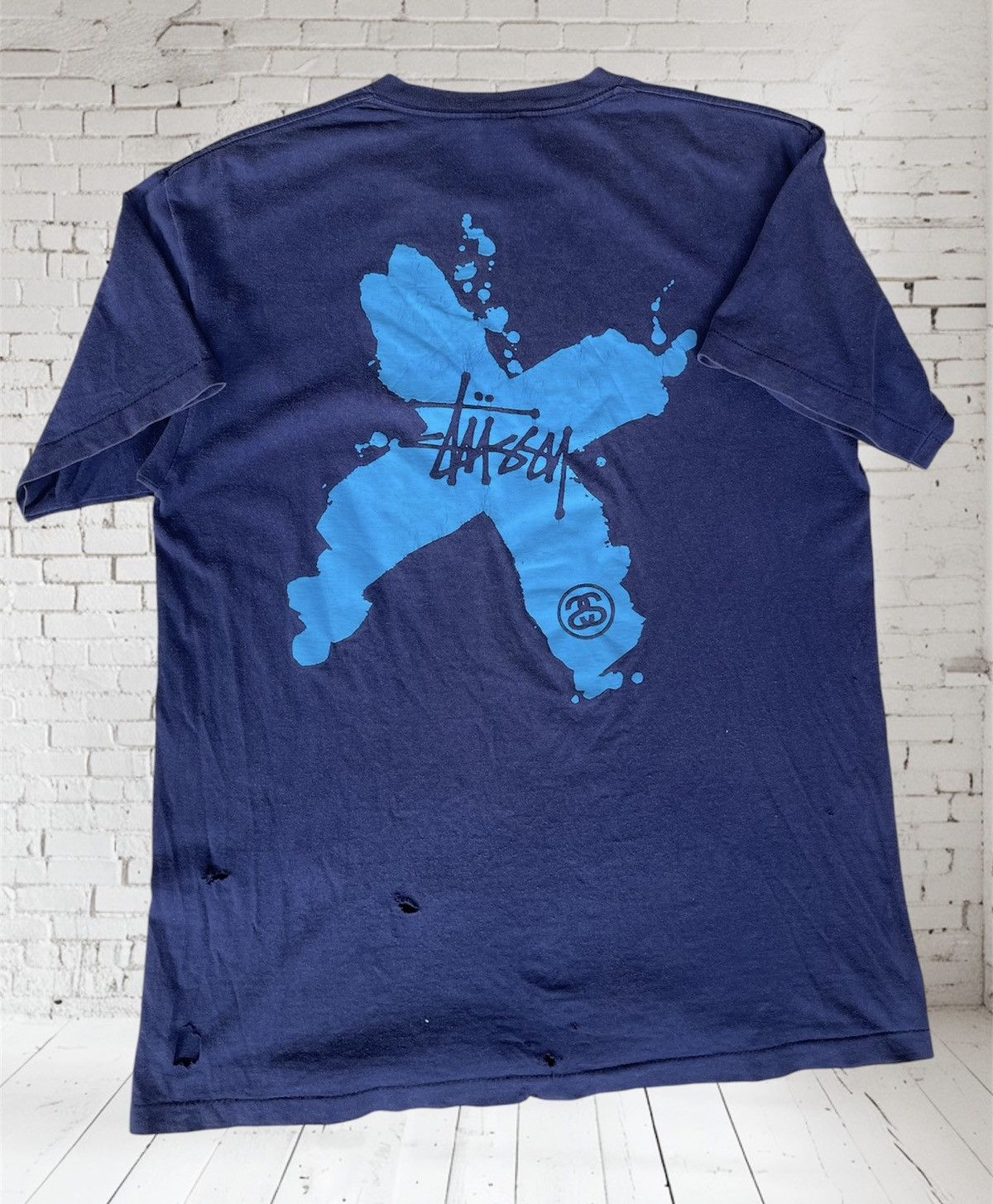 Stussy Vintage’90s Thrashed🔥STUSSY USA🔥Unsound Rags Sun Faded Tee Size US L / EU 52-54 / 3 - 2 Thumbnail