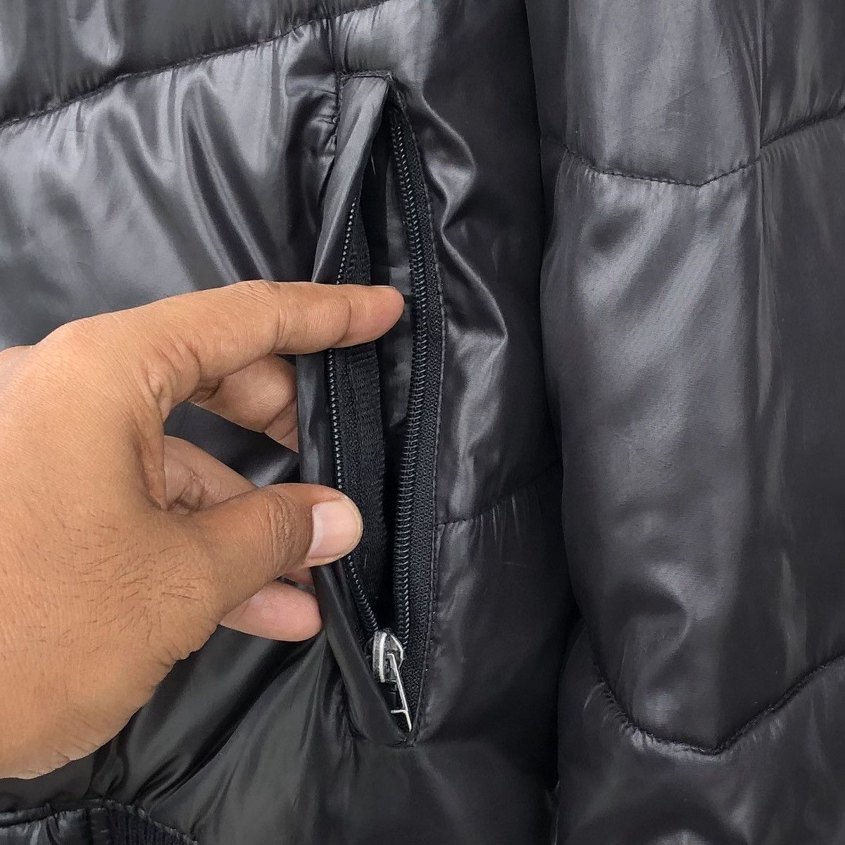 Converse Converse Men’s Black Double Breast Puffer Jacket Size US M / EU 48-50 / 2 - 9 Thumbnail
