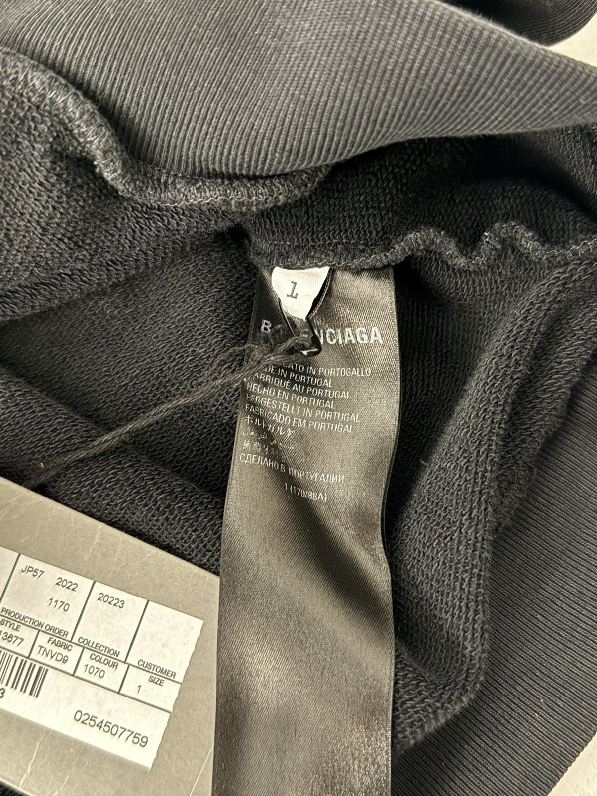 Balenciaga Balenciaga AW22 XXXL Hoodie Sz.1 Size US S / EU 44-46 / 1 - 5 Thumbnail