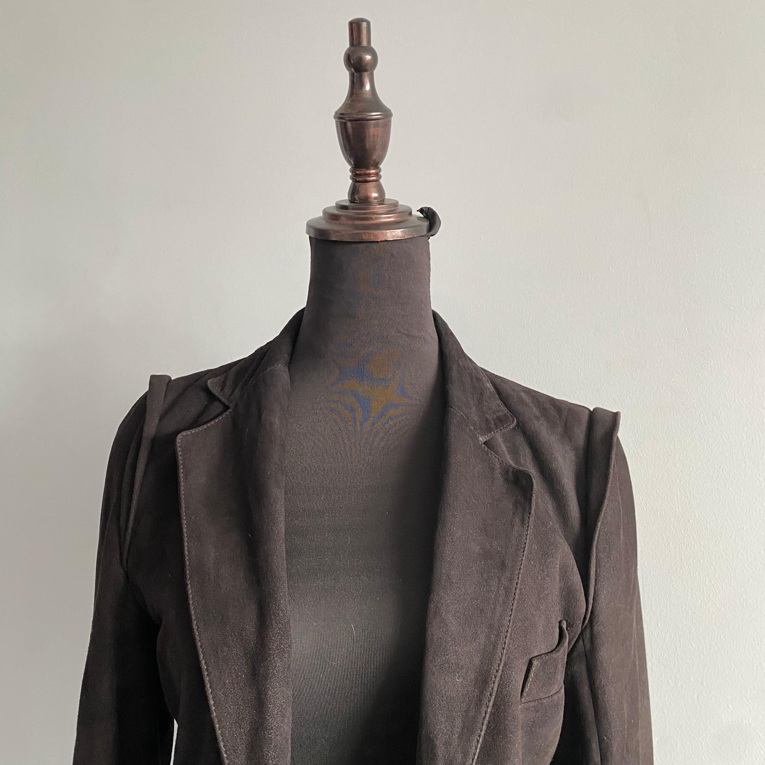 Ann Demeulemeester FW03 Ann Demeulemeester leather blazer Size S / US 4 / IT 40 - 4 Thumbnail