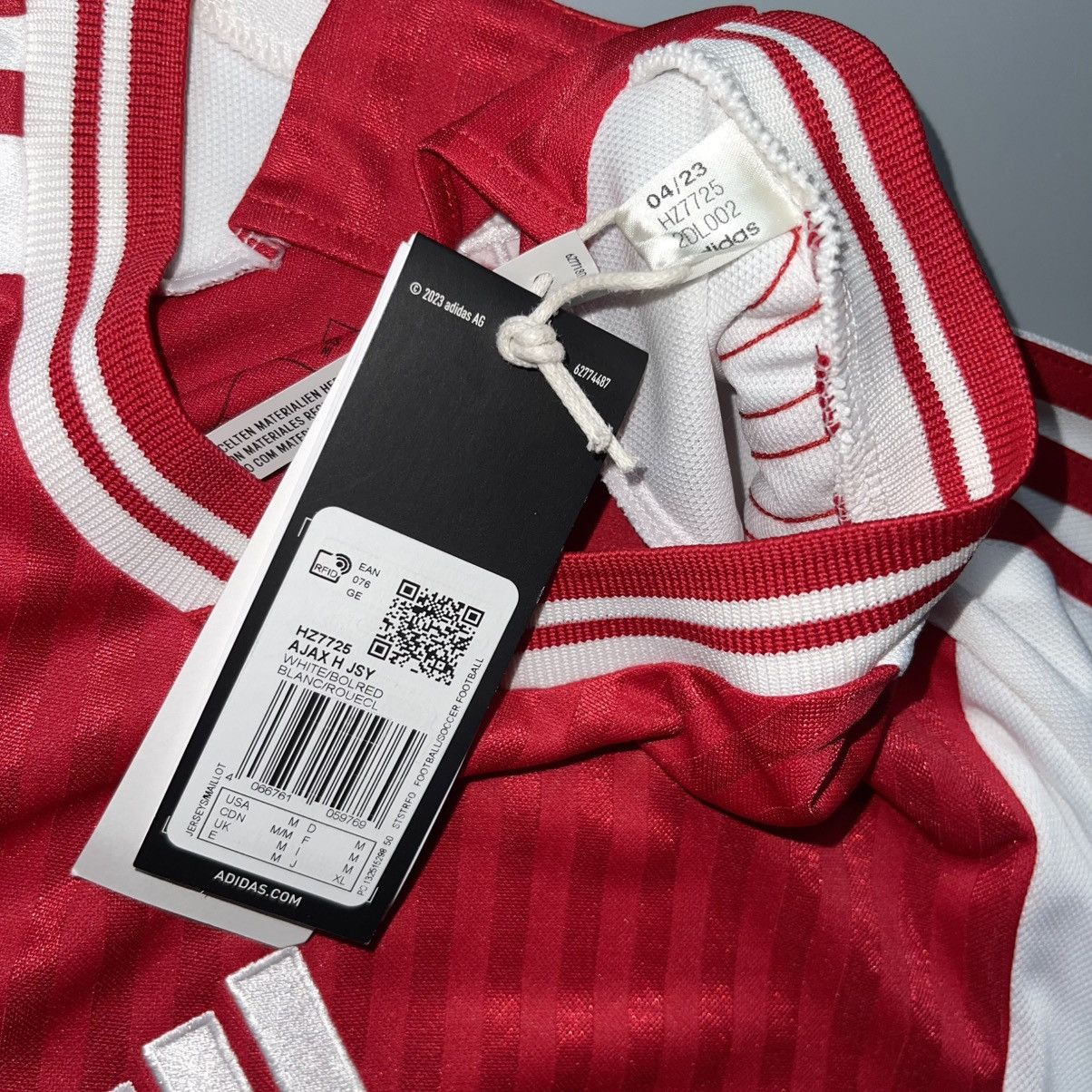 Adidas × Vintage NWT AJAX ADIDAS 2023/2024 FOOTBALL HOME JERSEY #10 TADIC Size US M / EU 48-50 / 2 - 6 Thumbnail