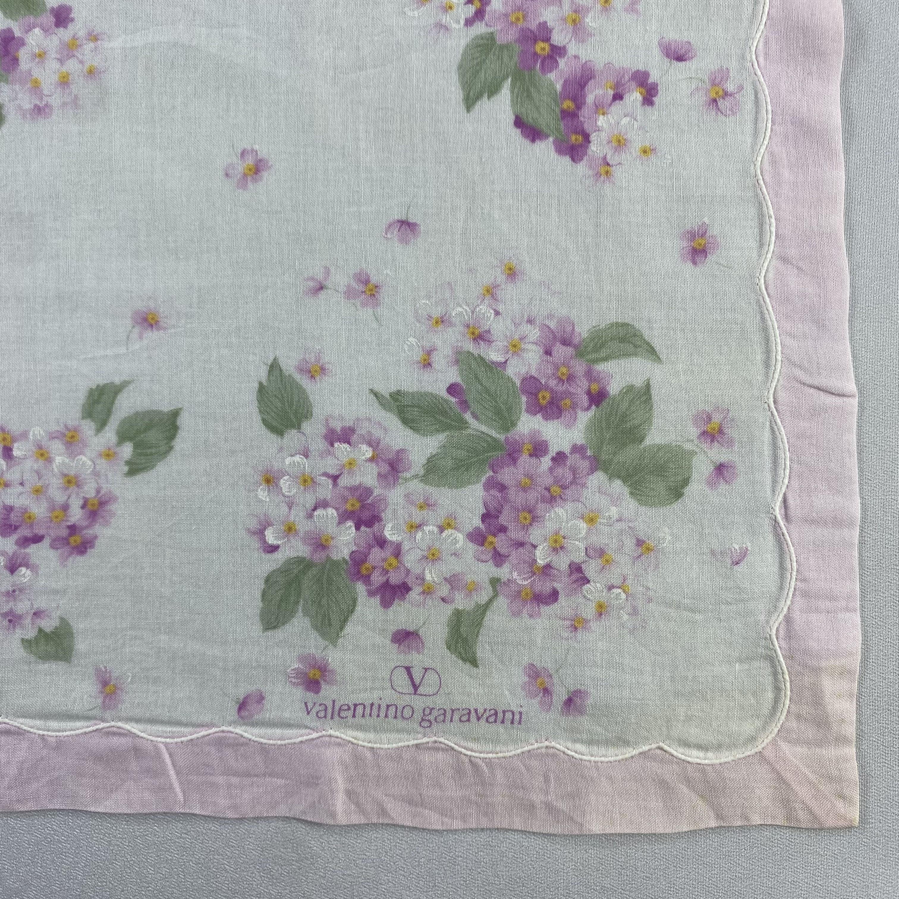 Valentino × Vintage Valentino Garavani Bandana/ Handkerchief / Neckerchief-P1918 Size ONE SIZE - 2 Thumbnail